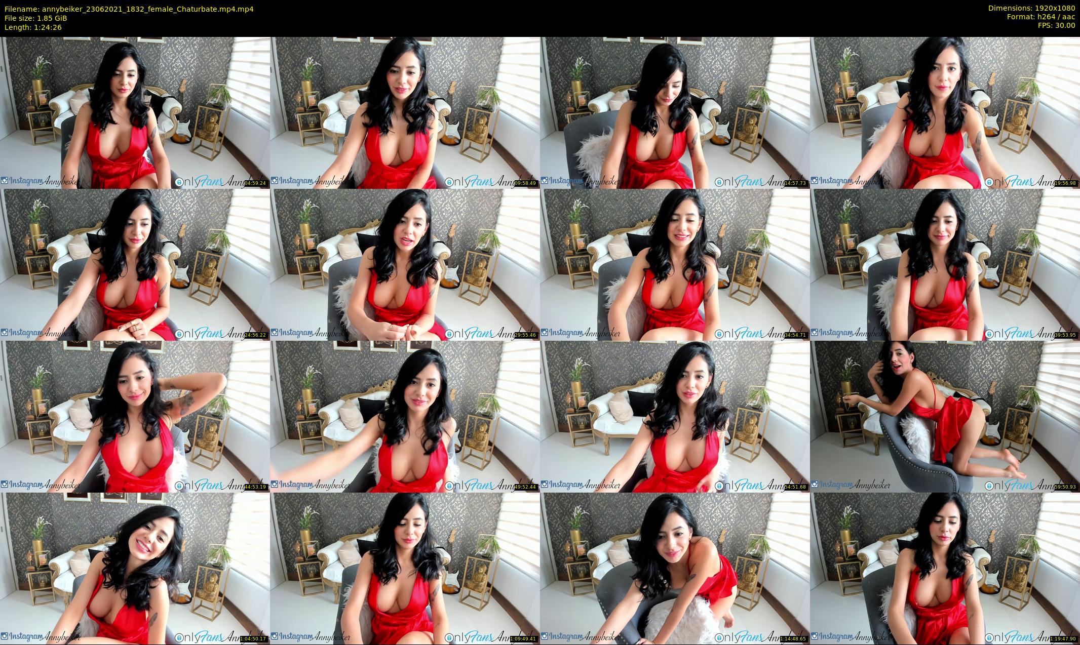 annybeiker — 85 minute Chaturbate female cam show recording, 1080p, Jun 23, 2021