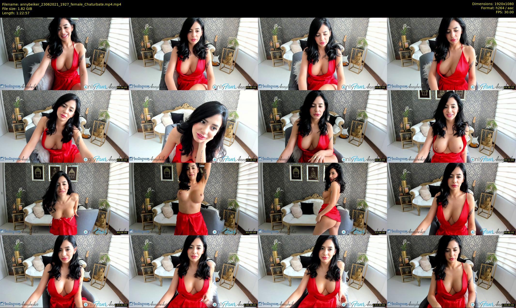 annybeiker — 83 minute Chaturbate female cam show recording, 1080p, Jun 23, 2021