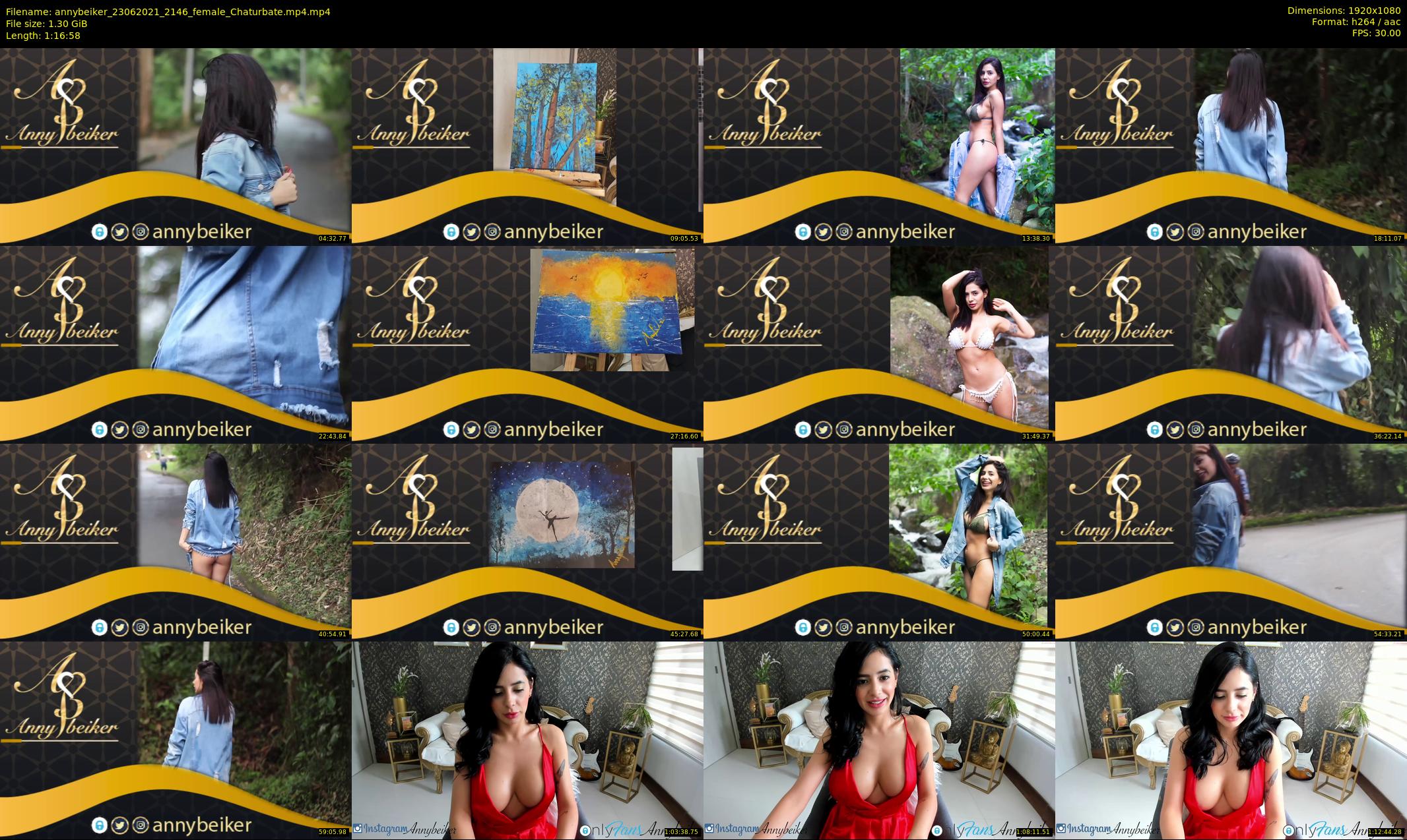 annybeiker — 77 minute Chaturbate female cam show recording, 1080p, Jun 23, 2021