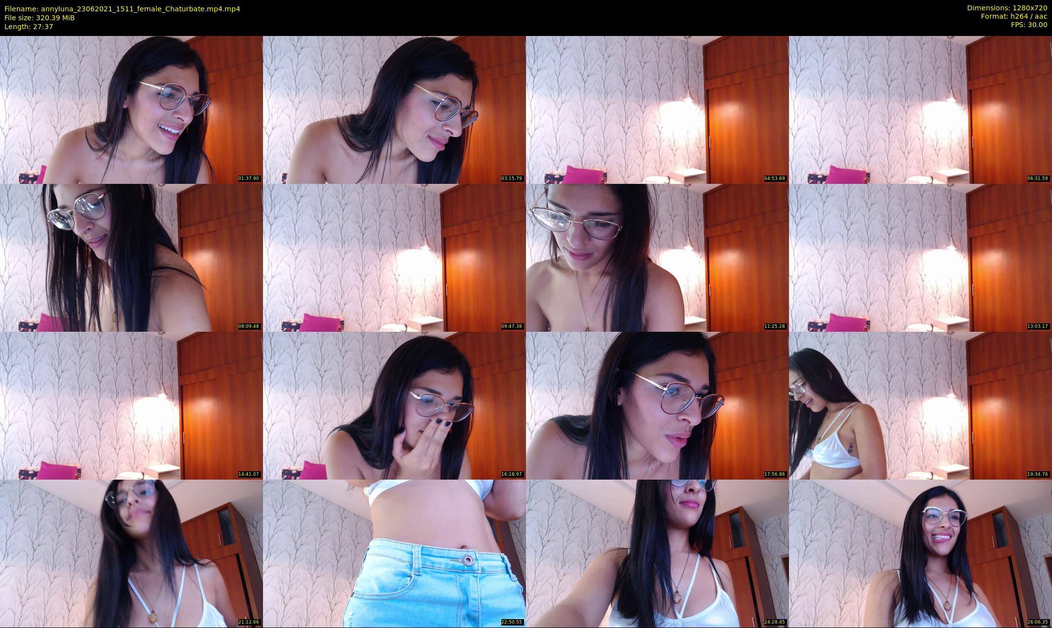 annyluna — 28 minute Chaturbate female cam show recording, 720p, Jun 23, 2021