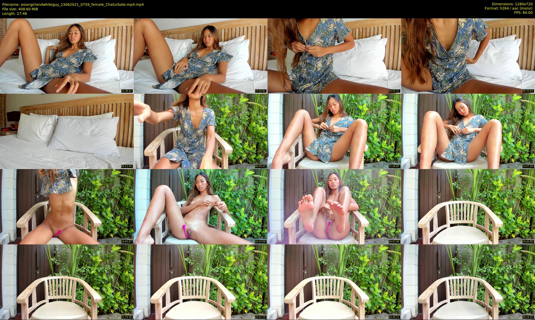 asiangirlandwhiteguy — 28 minute Chaturbate couple cam show recording, 720p, Jun 23, 2021