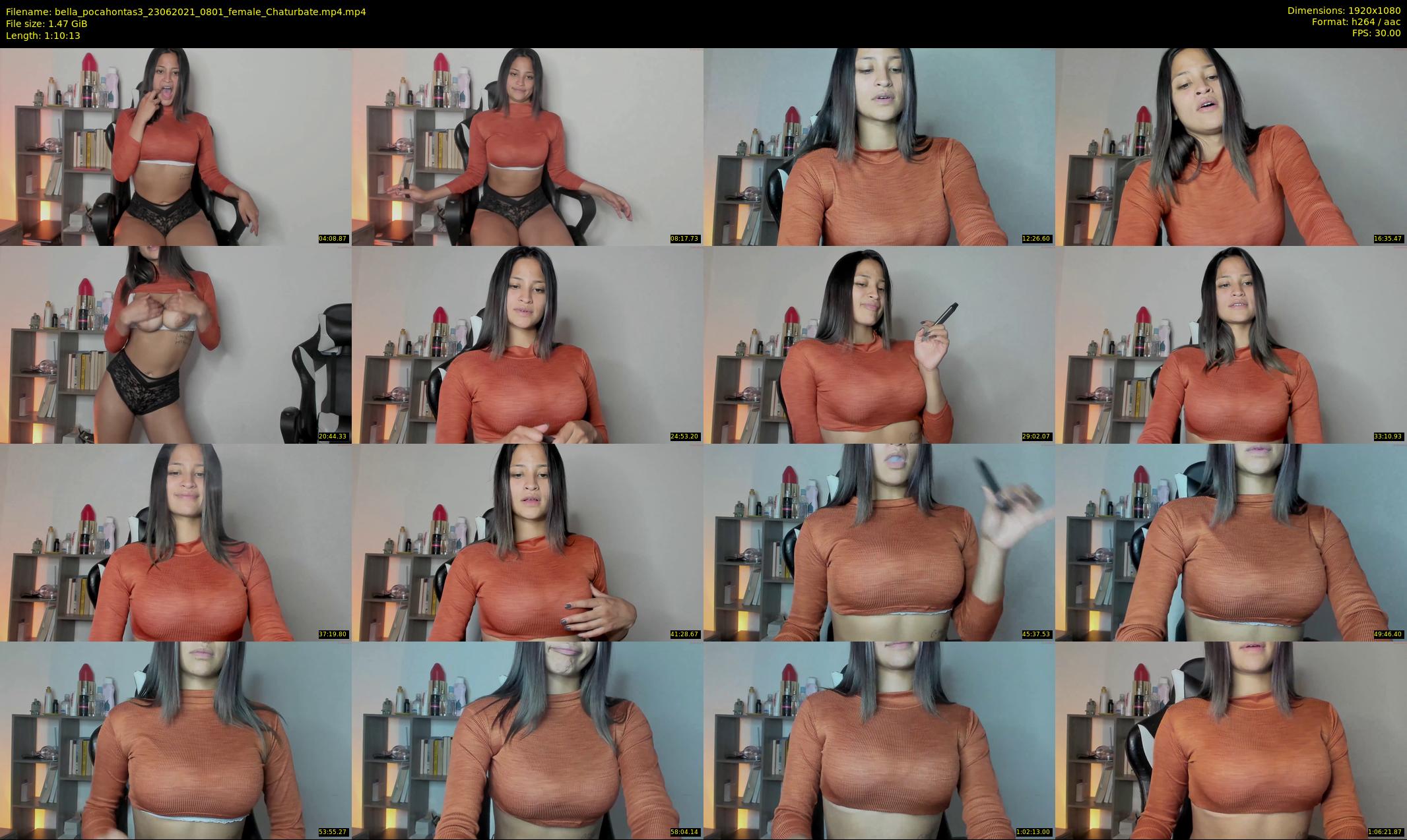 bella_pocahontas3 — 71 minute Chaturbate female cam show recording, 1080p, Jun 23, 2021