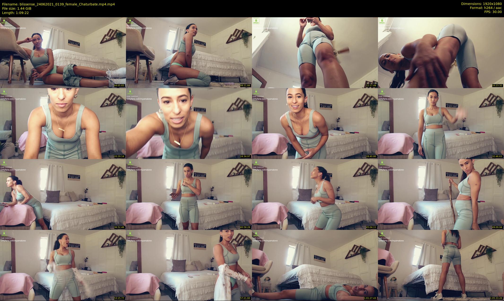 blissense — 70 minute Chaturbate female cam show recording, 1080p, Jun 24, 2021
