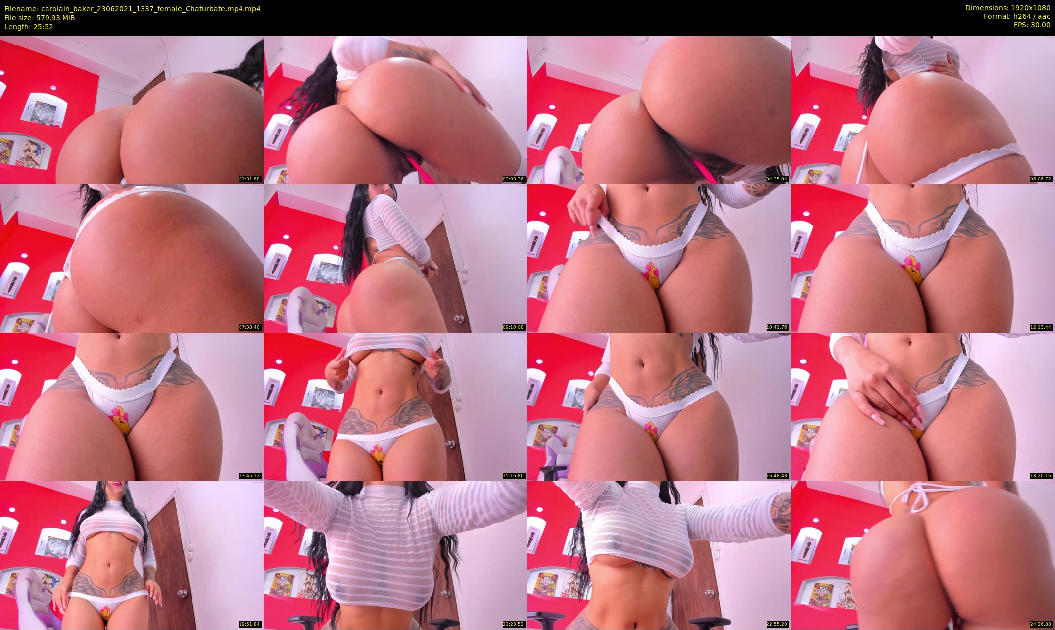 carolain_baker — 26 minute Chaturbate female cam show recording, 1080p, Jun 23, 2021