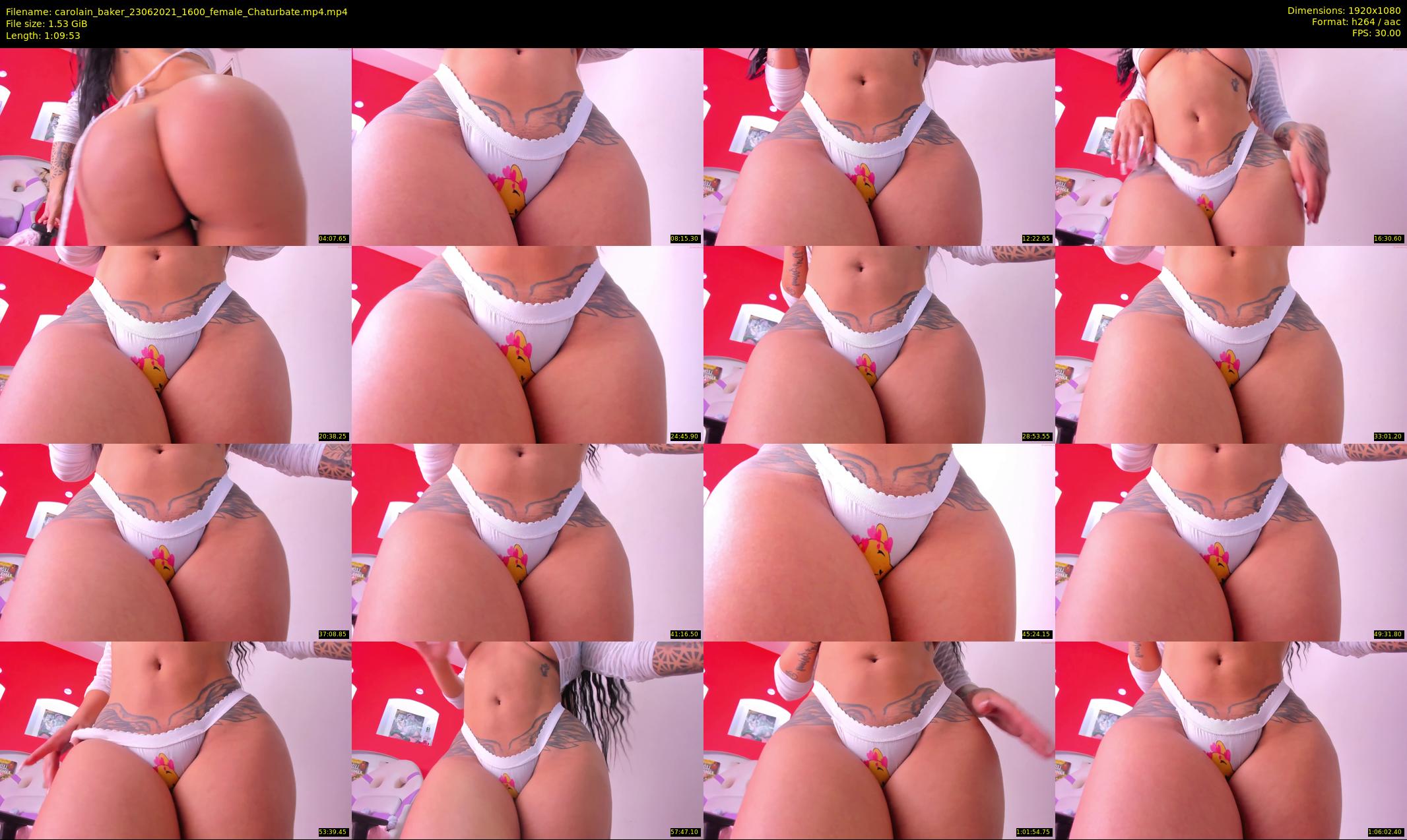 carolain_baker — 70 minute Chaturbate female cam show recording, 1080p, Jun 23, 2021