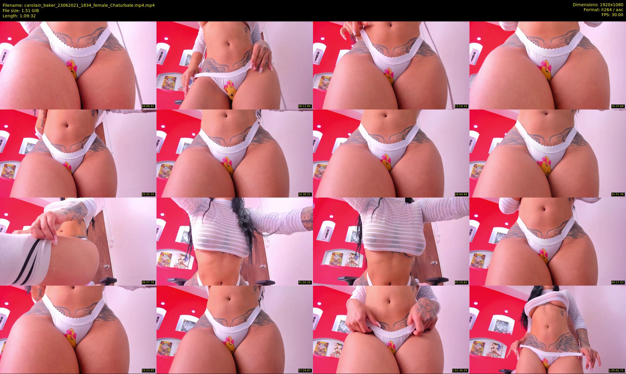 carolain_baker — 70 minute Chaturbate female cam show recording, 1080p, Jun 23, 2021