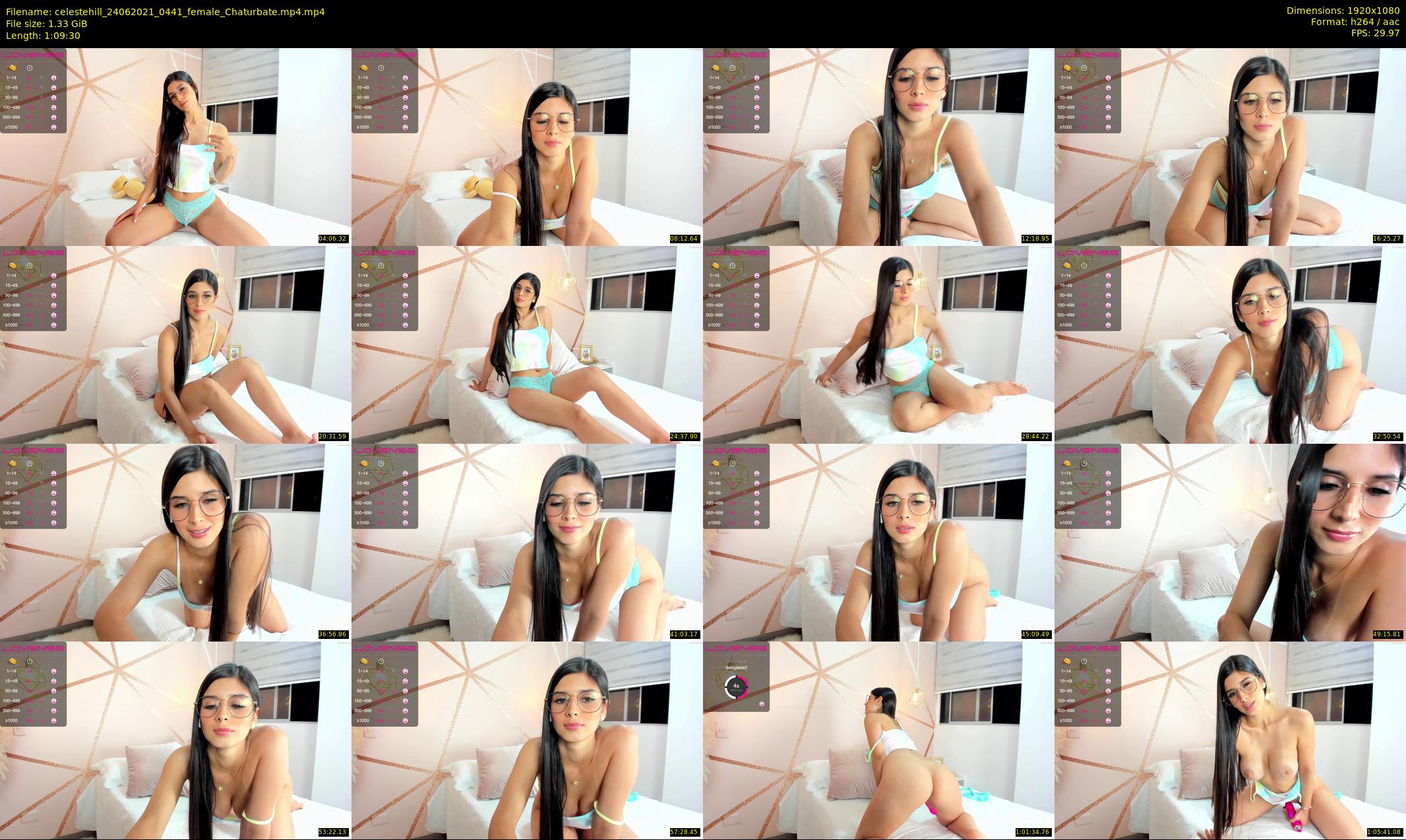 celestehill — 70 minute Chaturbate female cam show recording, 1080p, Jun 24, 2021