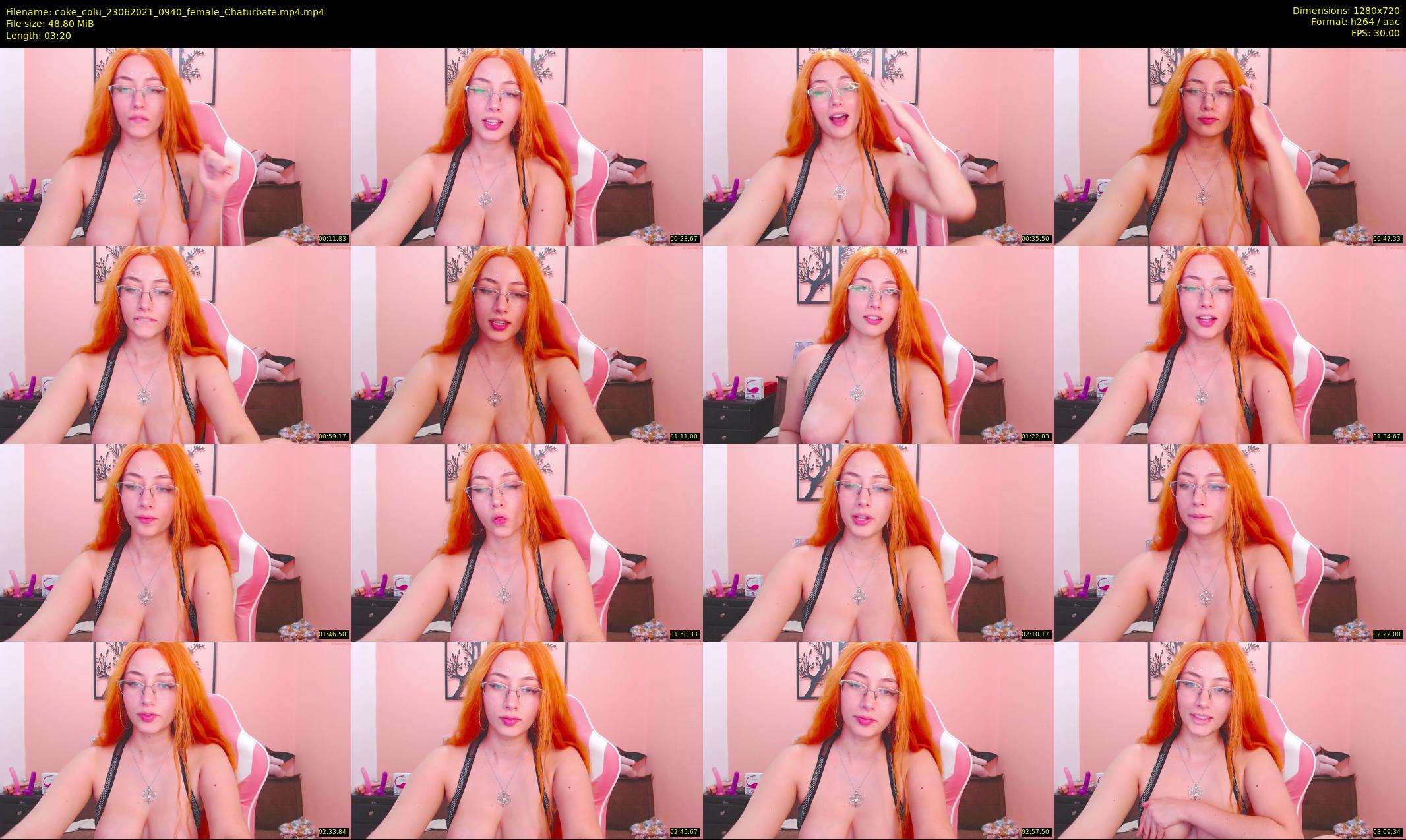 coke_colu — 4 minute Chaturbate female cam show recording, 720p, Jun 23, 2021