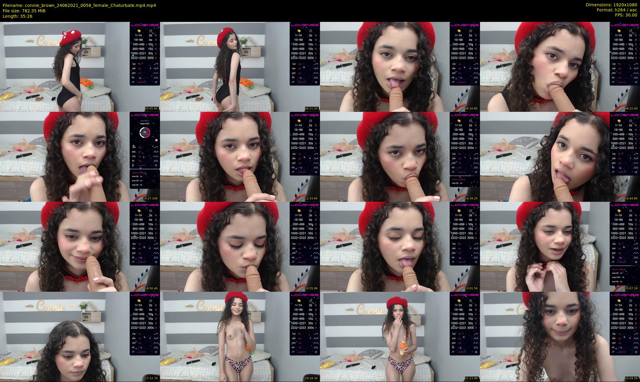 connie_brown — 36 minute Chaturbate female cam show recording, 1080p, Jun 24, 2021