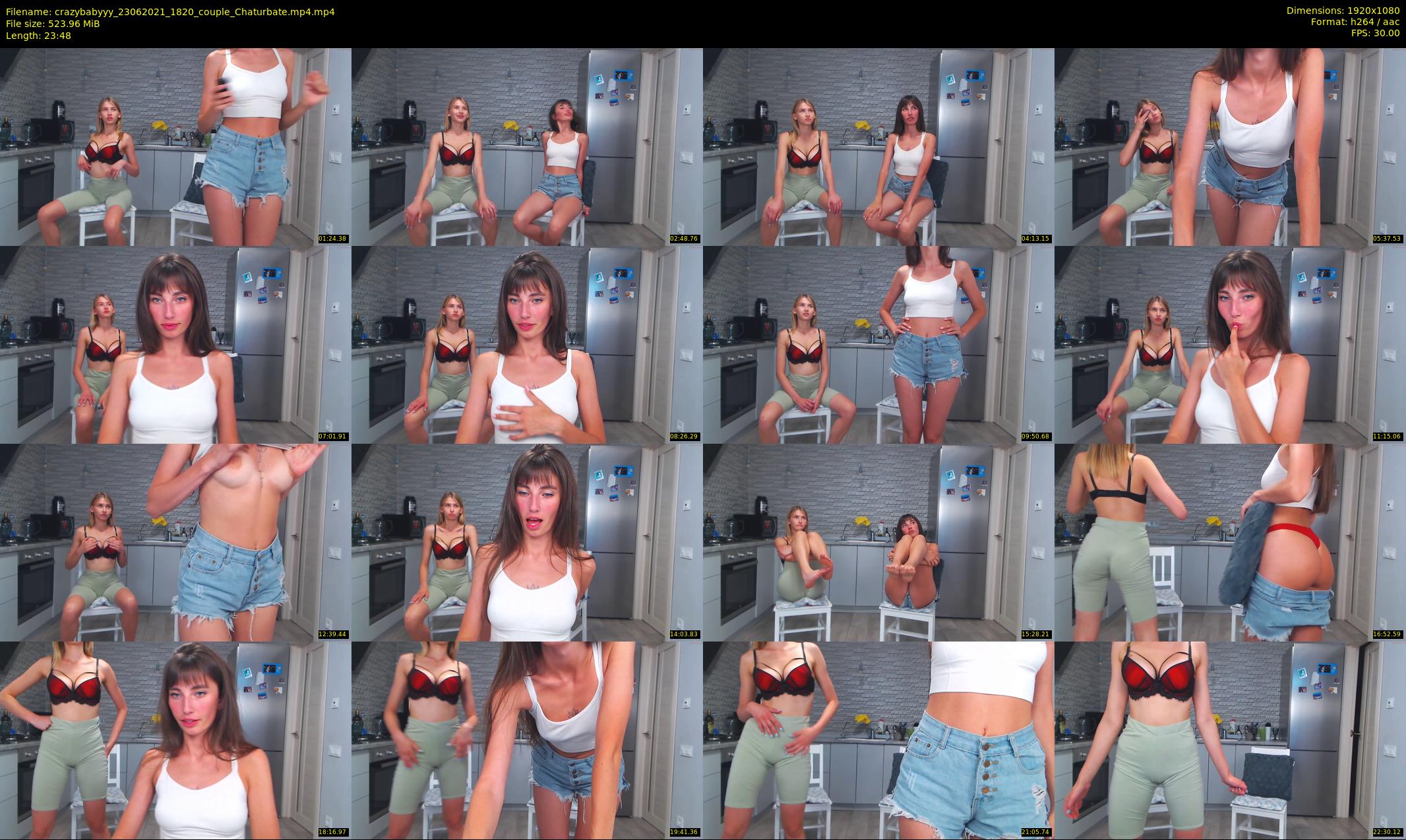crazybabyyy — 24 minute Chaturbate couple cam show recording, 1080p, Jun 23, 2021