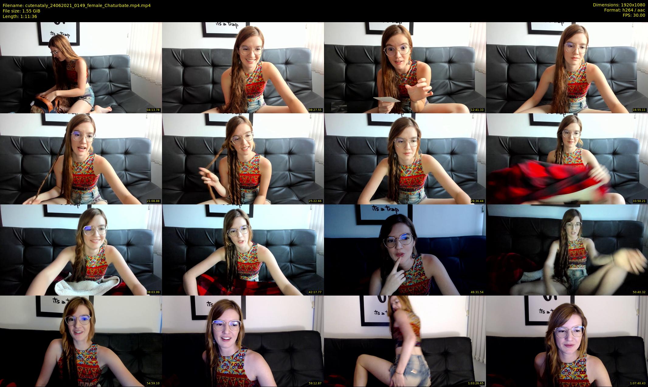 cutenataly — 72 minute Chaturbate female cam show recording, 1080p, Jun 24, 2021