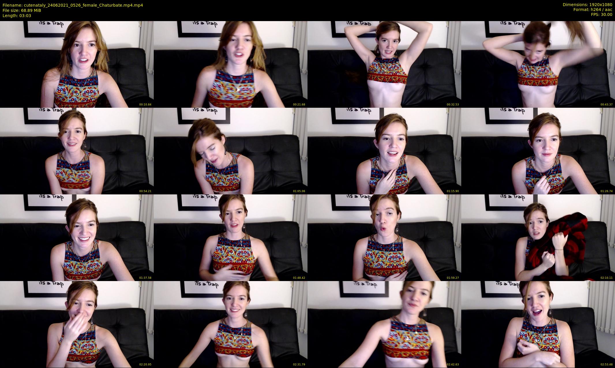 cutenataly — 4 minute Chaturbate female cam show recording, 1080p, Jun 24, 2021