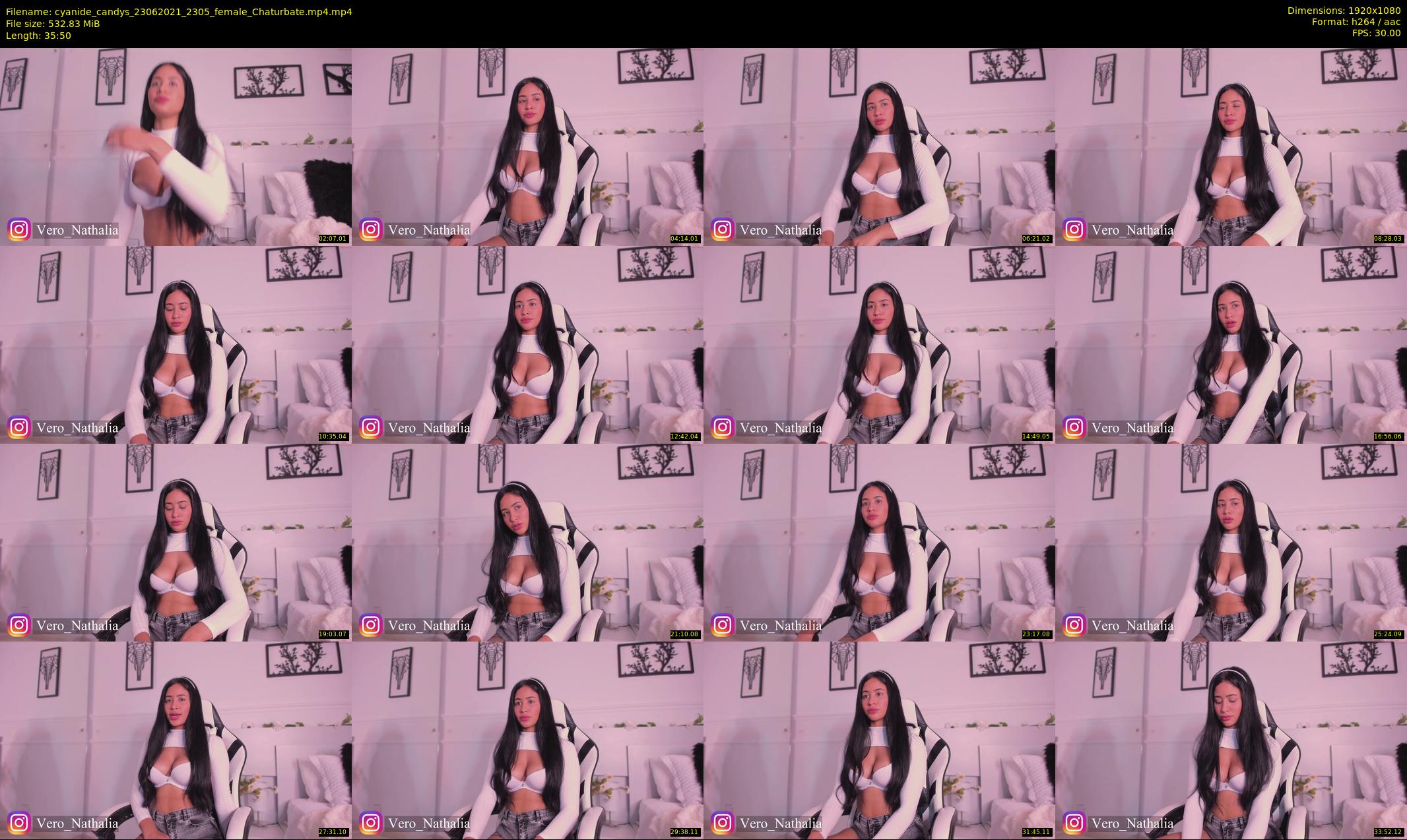 cyanide_candys — 36 minute Chaturbate female cam show recording, 1080p, Jun 23, 2021