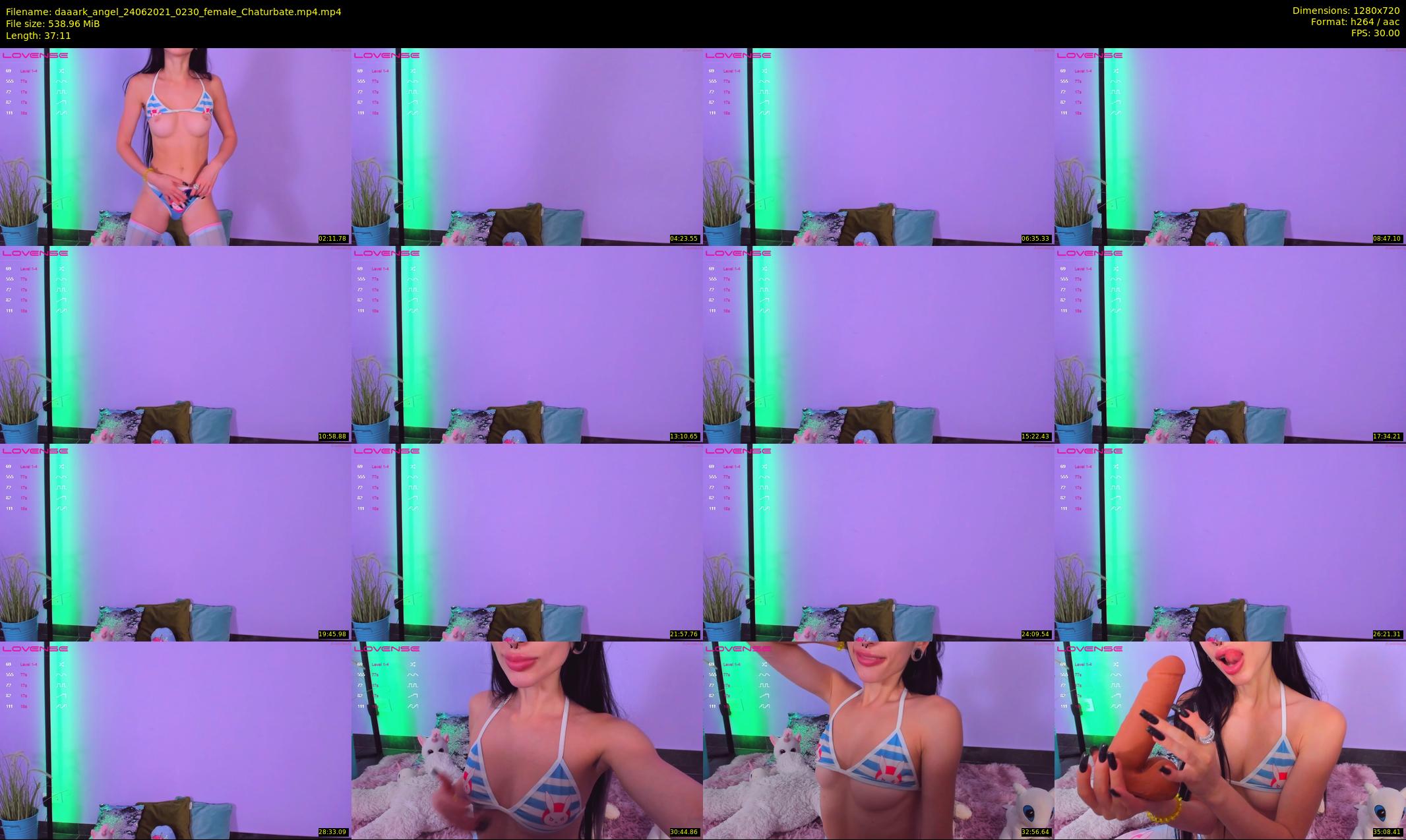 daaark_angel — 38 minute Chaturbate female cam show recording, 720p, Jun 24, 2021