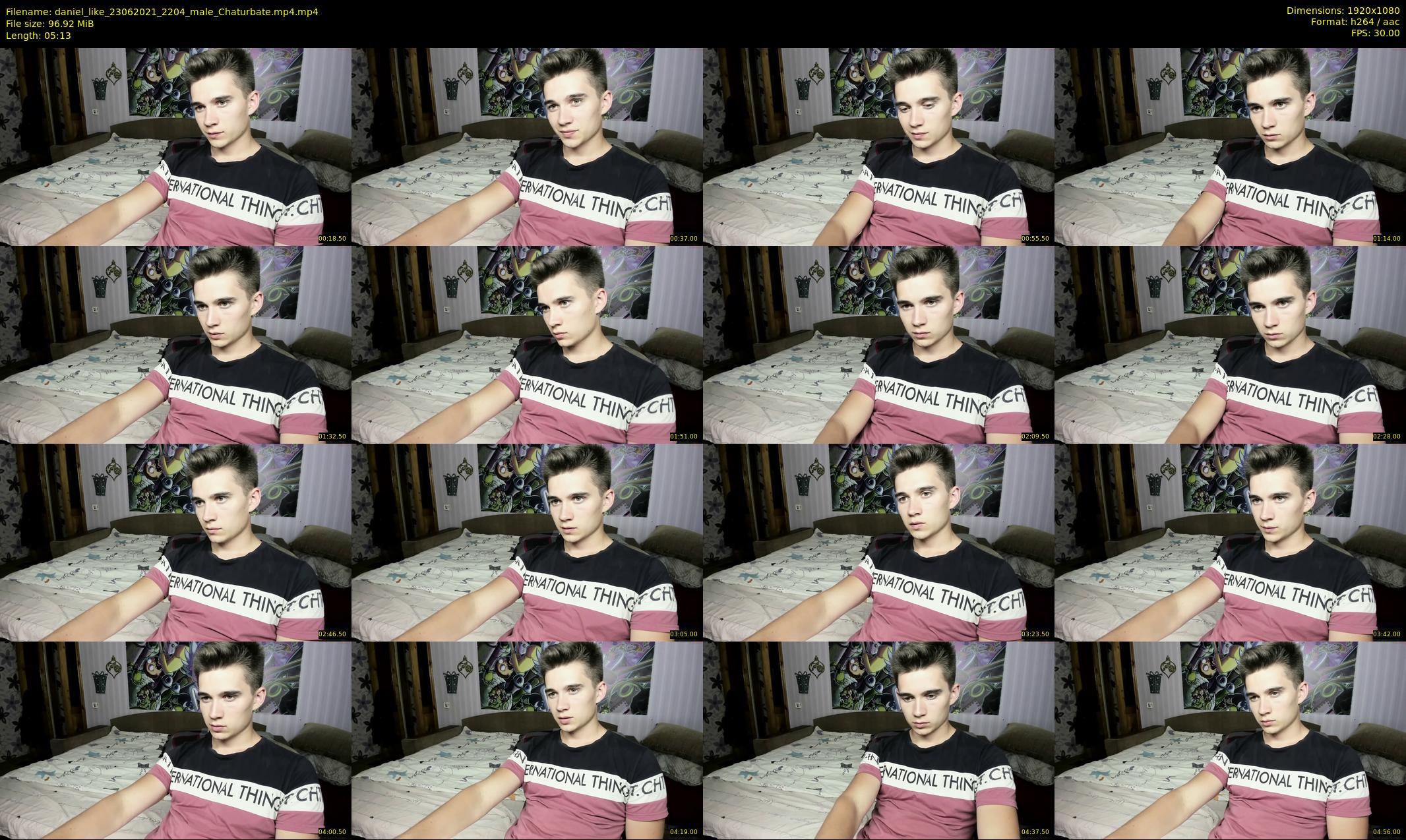daniel_like — 6 minute Chaturbate male cam show recording, 1080p, Jun 23, 2021