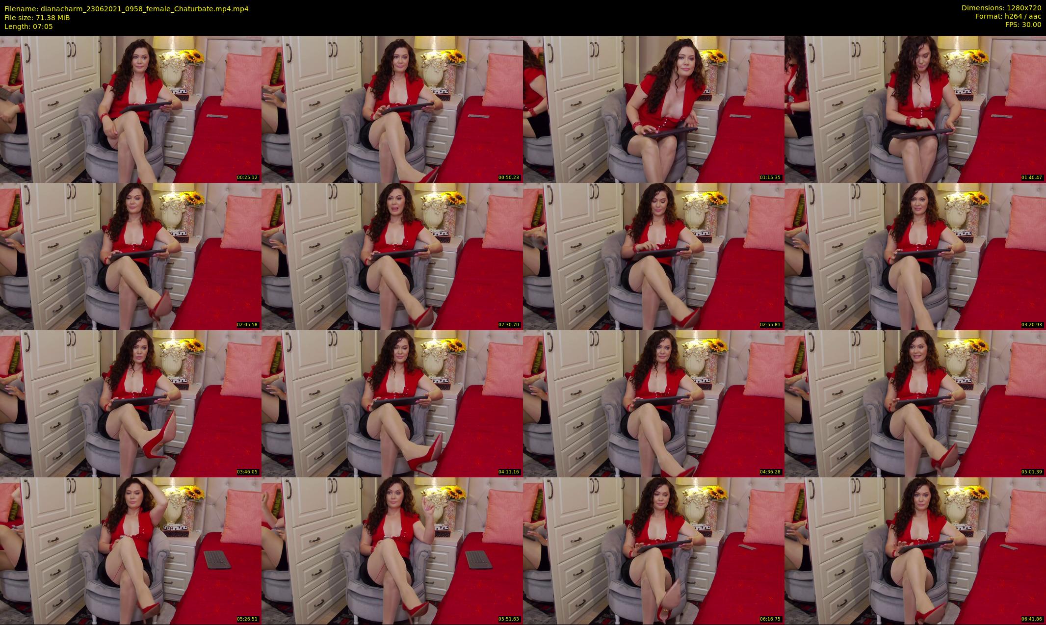 dianacharm — 8 minute Chaturbate female cam show recording, 720p, Jun 23, 2021