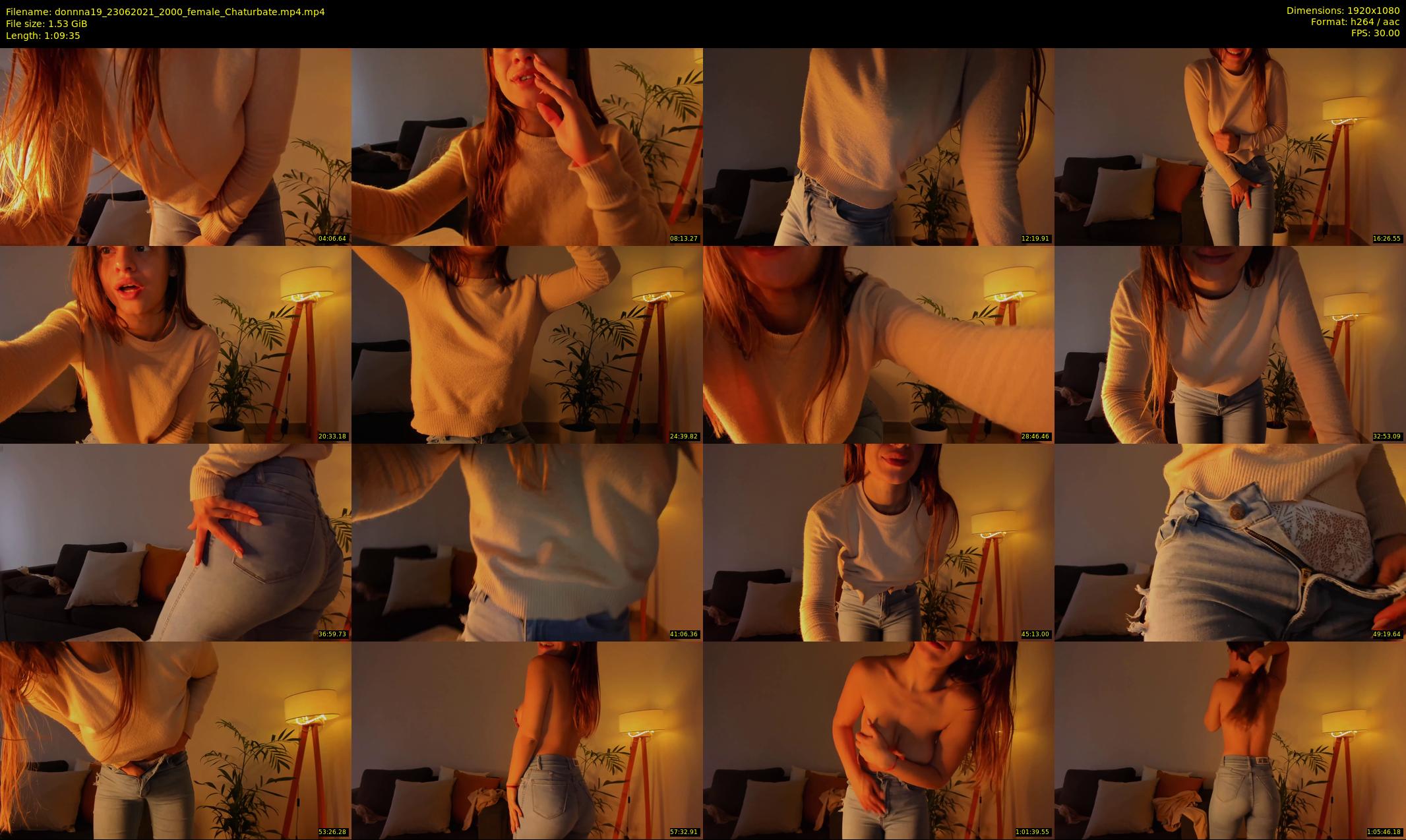 donnna19 — 70 minute Chaturbate female cam show recording, 1080p, Jun 23, 2021