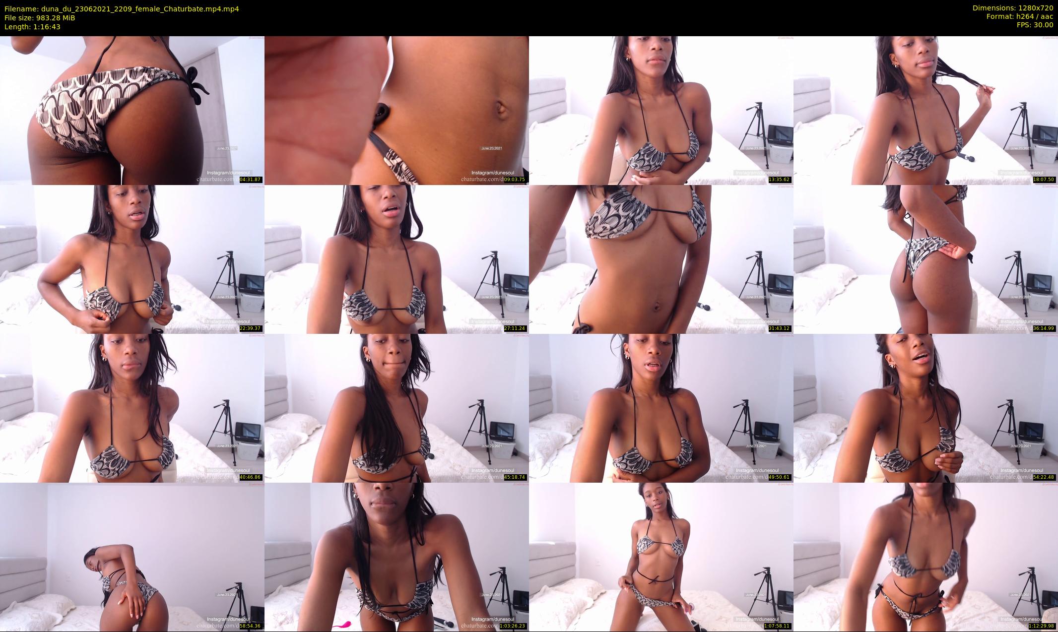 duna_du — 77 minute Chaturbate female cam show recording, 720p, Jun 23, 2021