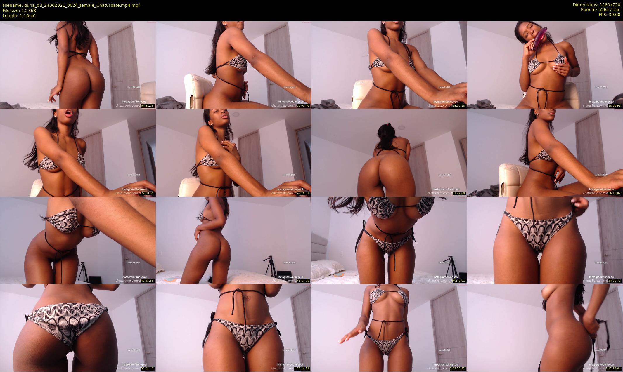 duna_du — 77 minute Chaturbate female cam show recording, 720p, Jun 24, 2021