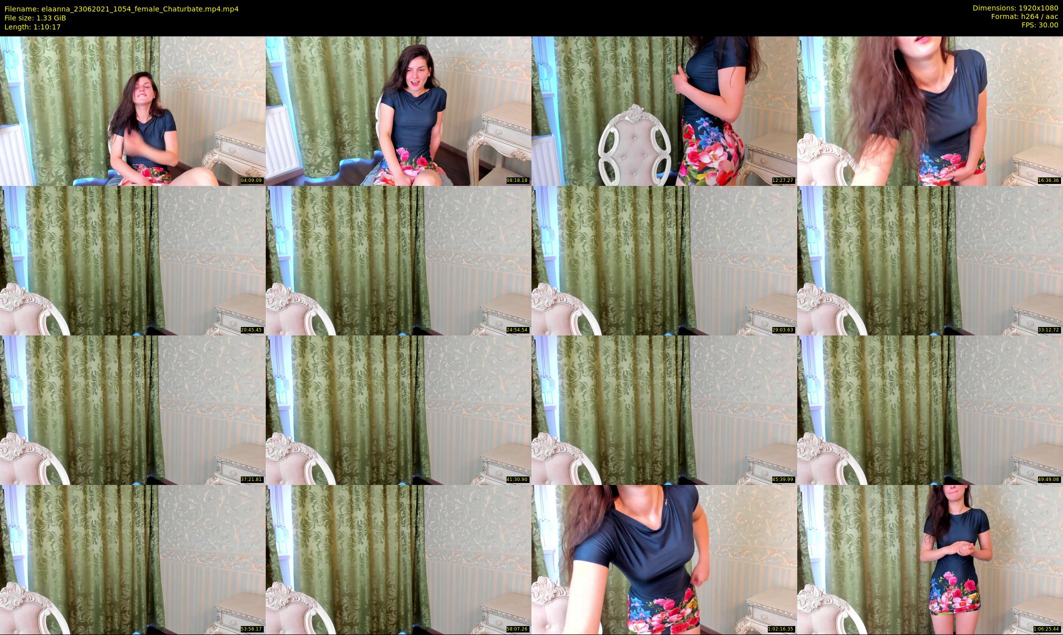elaanna — 71 minute Chaturbate female cam show recording, 1080p, Jun 23, 2021