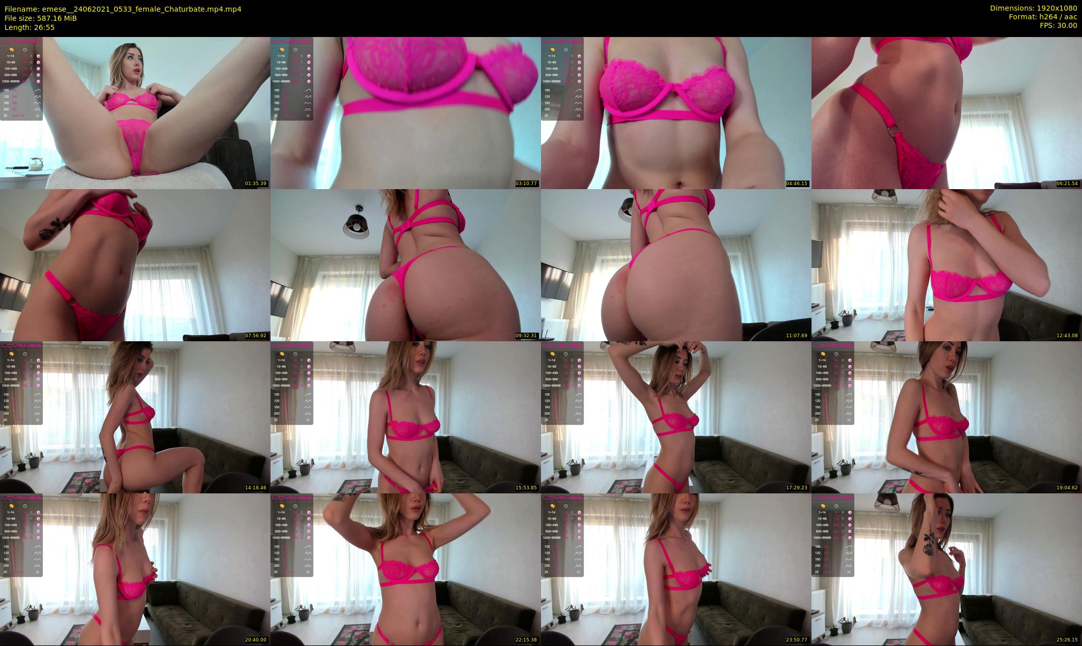 emese_ — 27 minute Chaturbate female cam show recording, 1080p, Jun 24, 2021