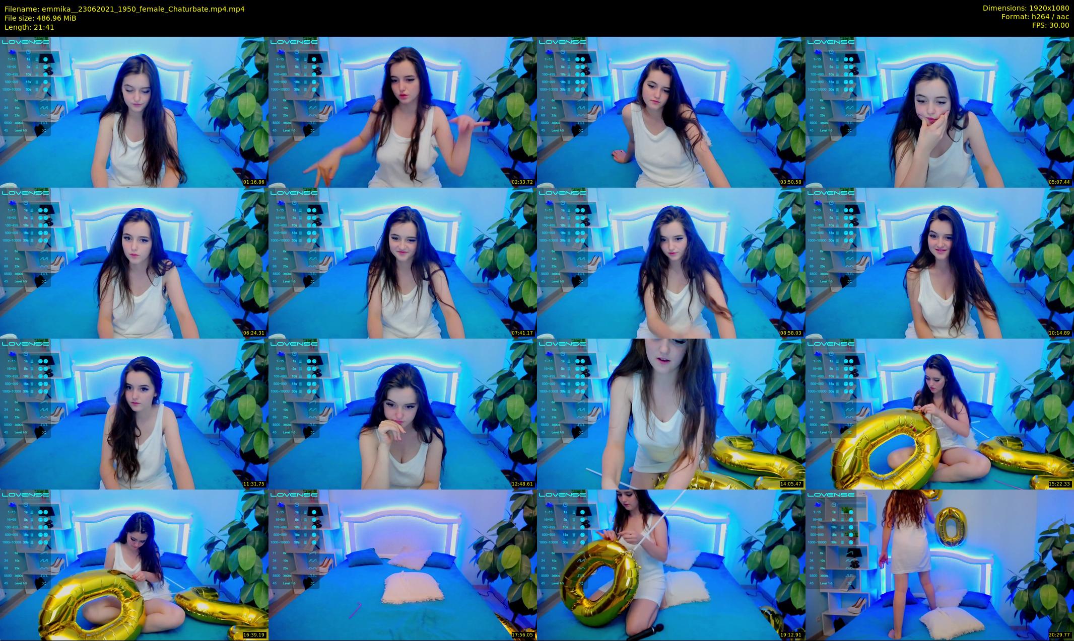 emmika_ — 22 minute Chaturbate female cam show recording, 1080p, Jun 23, 2021