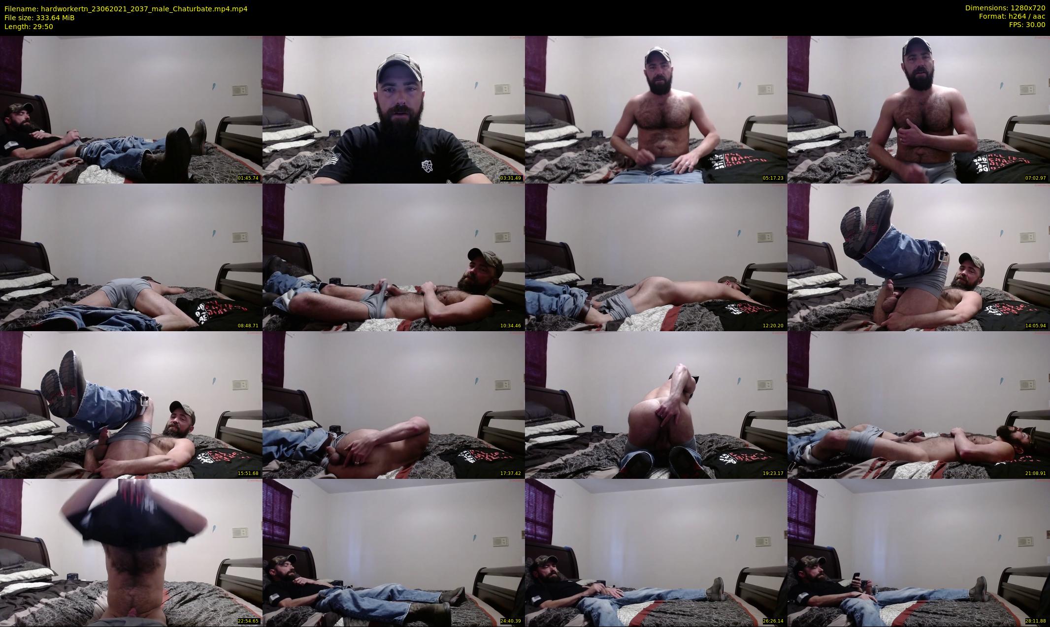 hardworkertn — 30 minute Chaturbate male cam show recording, 720p, Jun 23, 2021