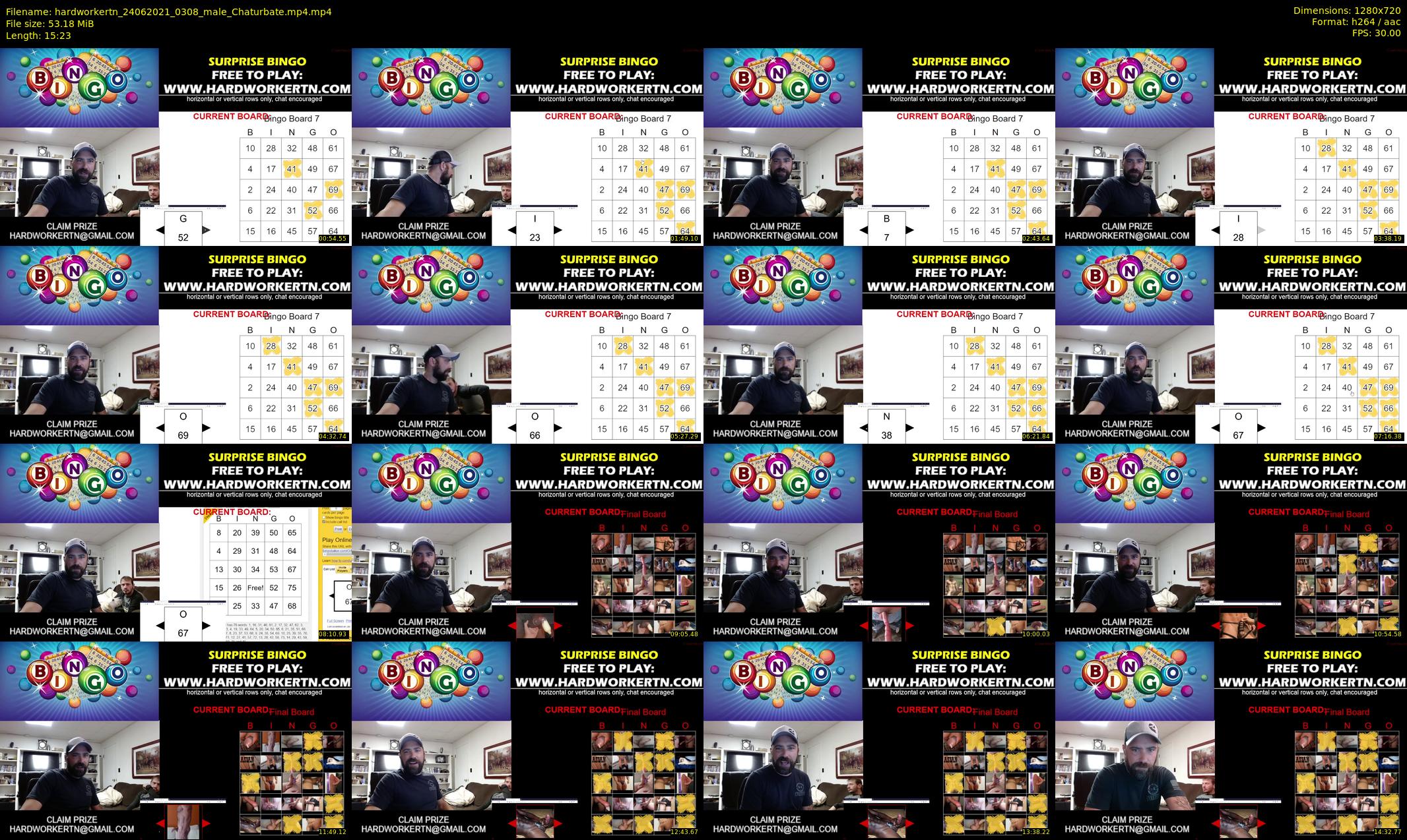 hardworkertn — 16 minute Chaturbate male cam show recording, 720p, Jun 24, 2021