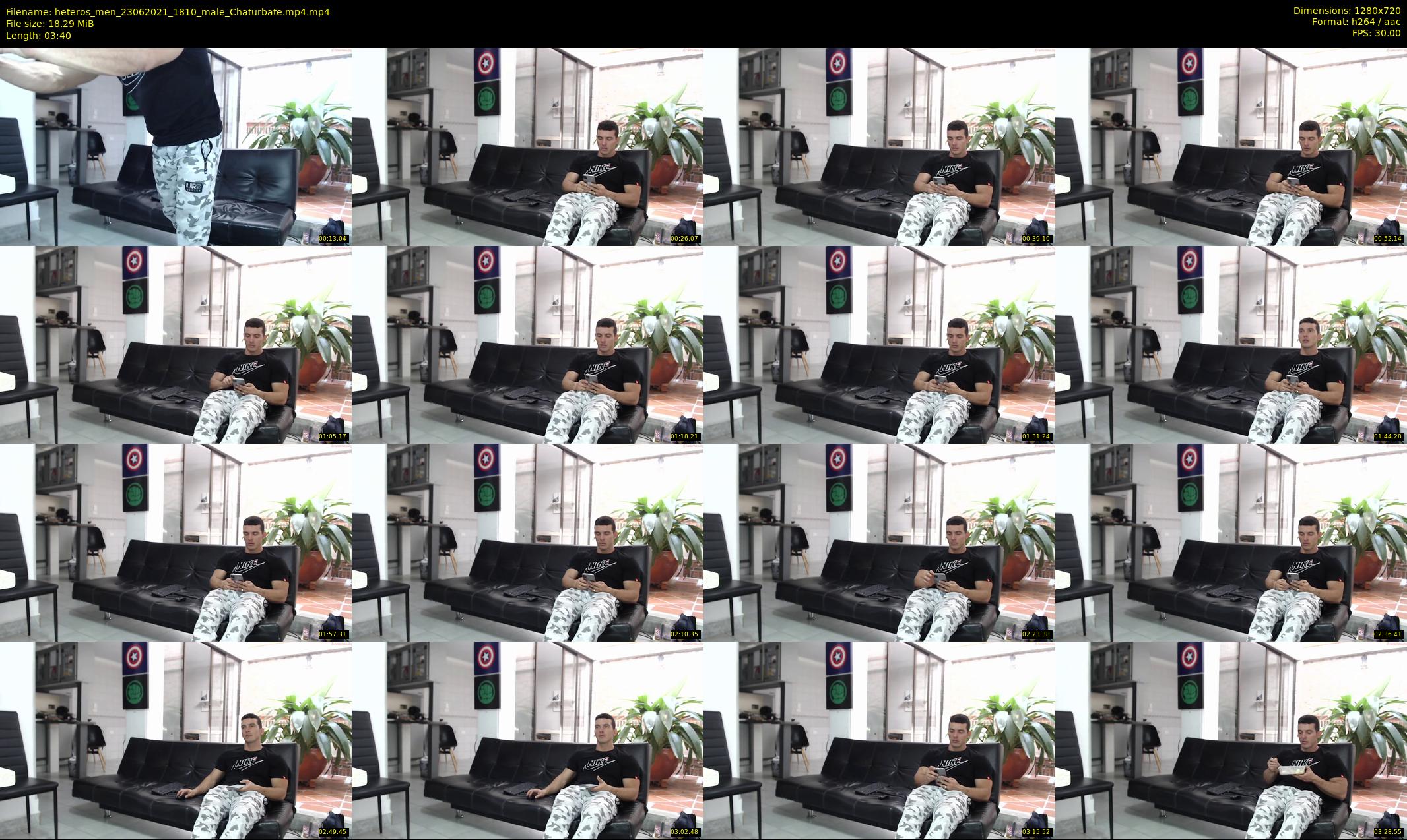 heteros_men — 4 minute Chaturbate male cam show recording, 720p, Jun 23, 2021