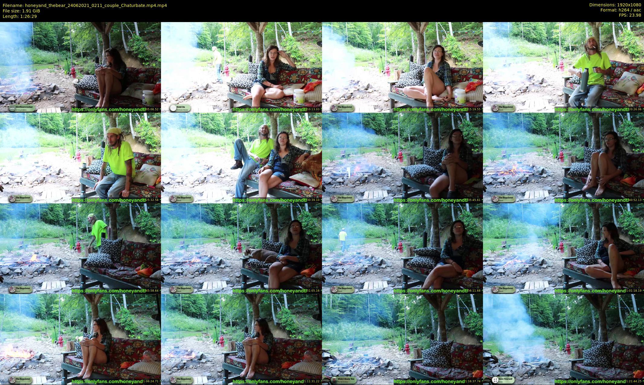 honeyand_thebear — 87 minute Chaturbate couple cam show recording, 1080p, Jun 24, 2021