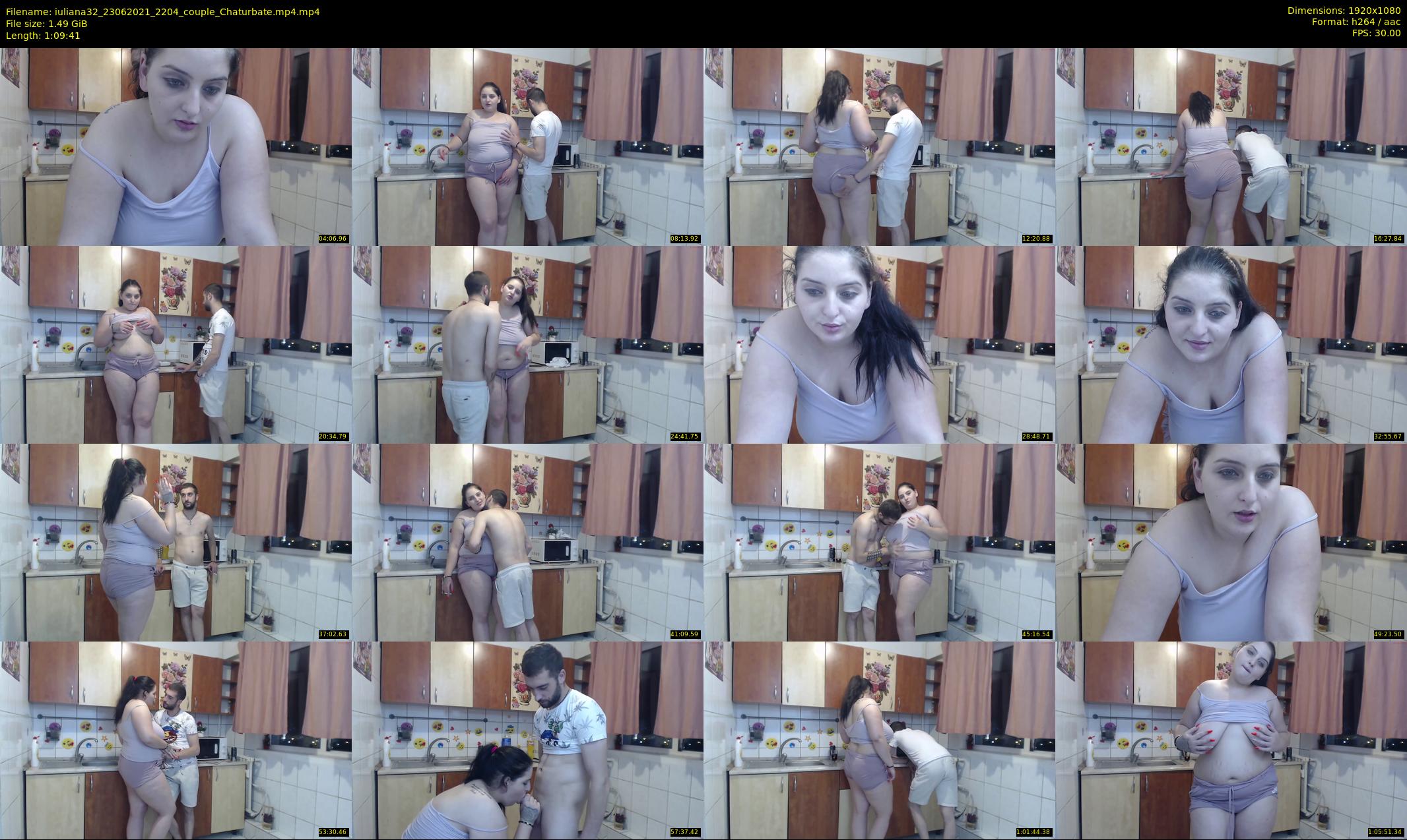 iuliana32 — 70 minute Chaturbate couple cam show recording, 1080p, Jun 23, 2021