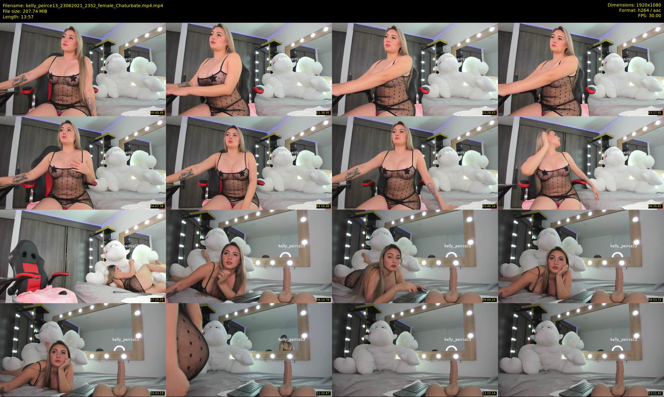 kelly_peirce13 — 14 minute Chaturbate female cam show recording, 1080p, Jun 23, 2021
