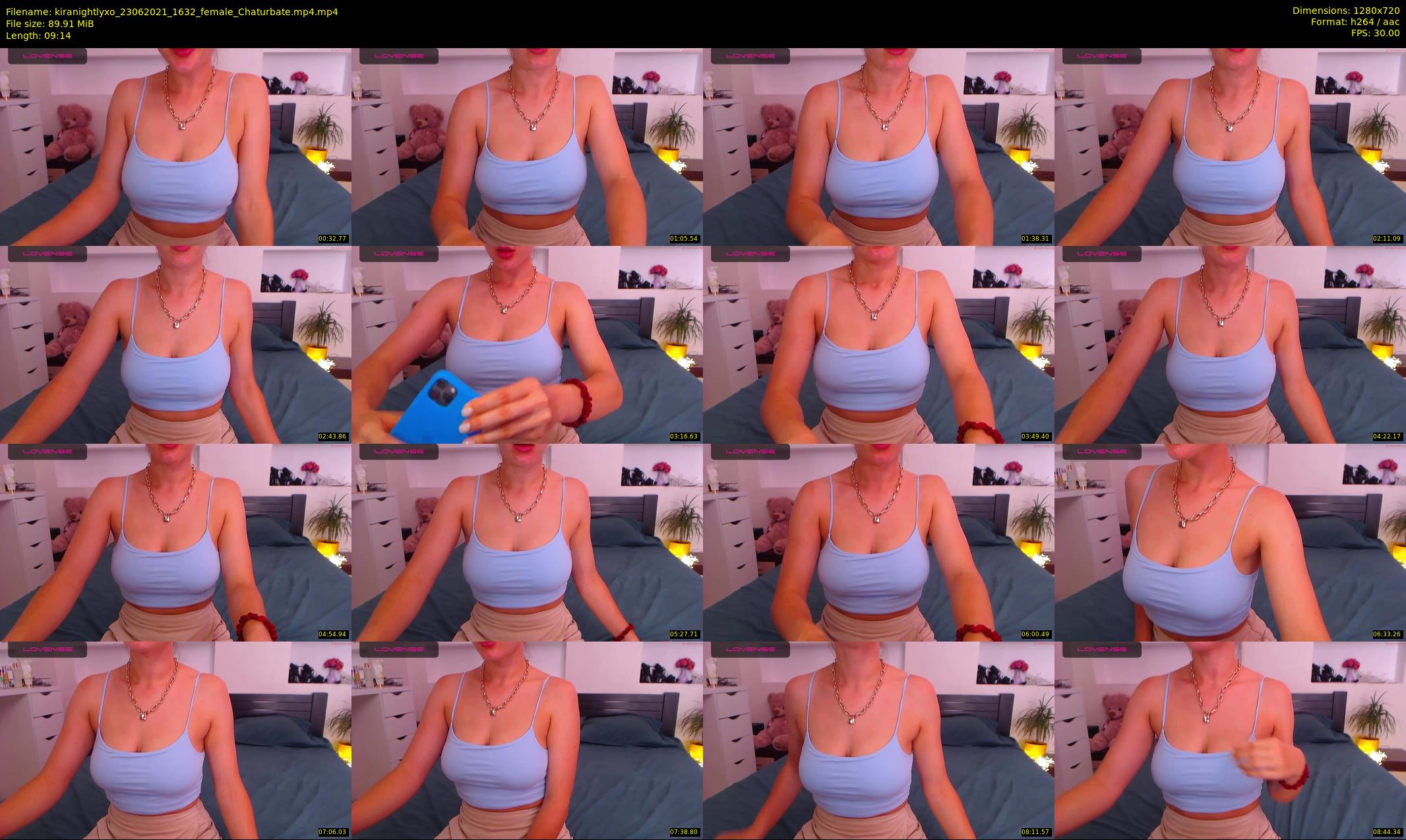 kiranightlyxo — 10 minute Chaturbate female cam show recording, 720p, Jun 23, 2021