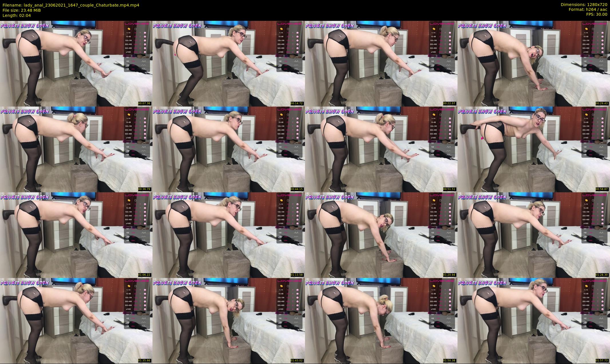 lady_anal — 3 minute Chaturbate female cam show recording, 720p, Jun 23, 2021