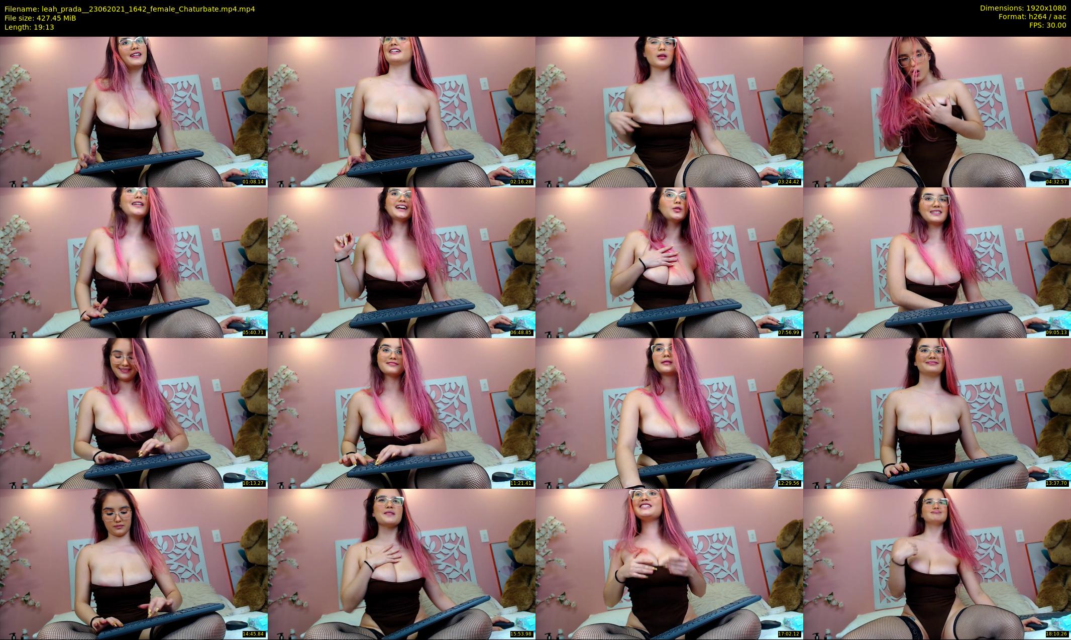 leah_prada_ — 20 minute Chaturbate female cam show recording, 1080p, Jun 23, 2021