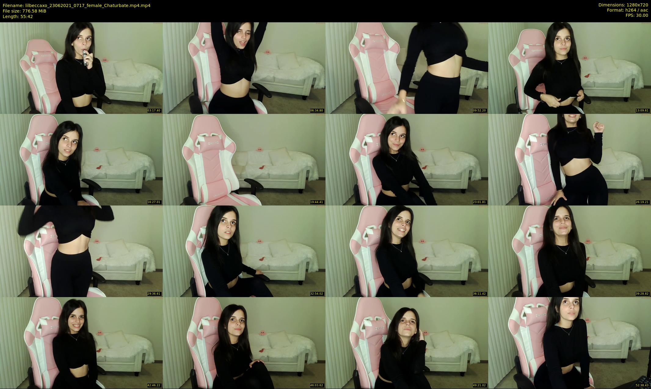 lilbeccaxo — 56 minute Chaturbate female cam show recording, 720p, Jun 23, 2021