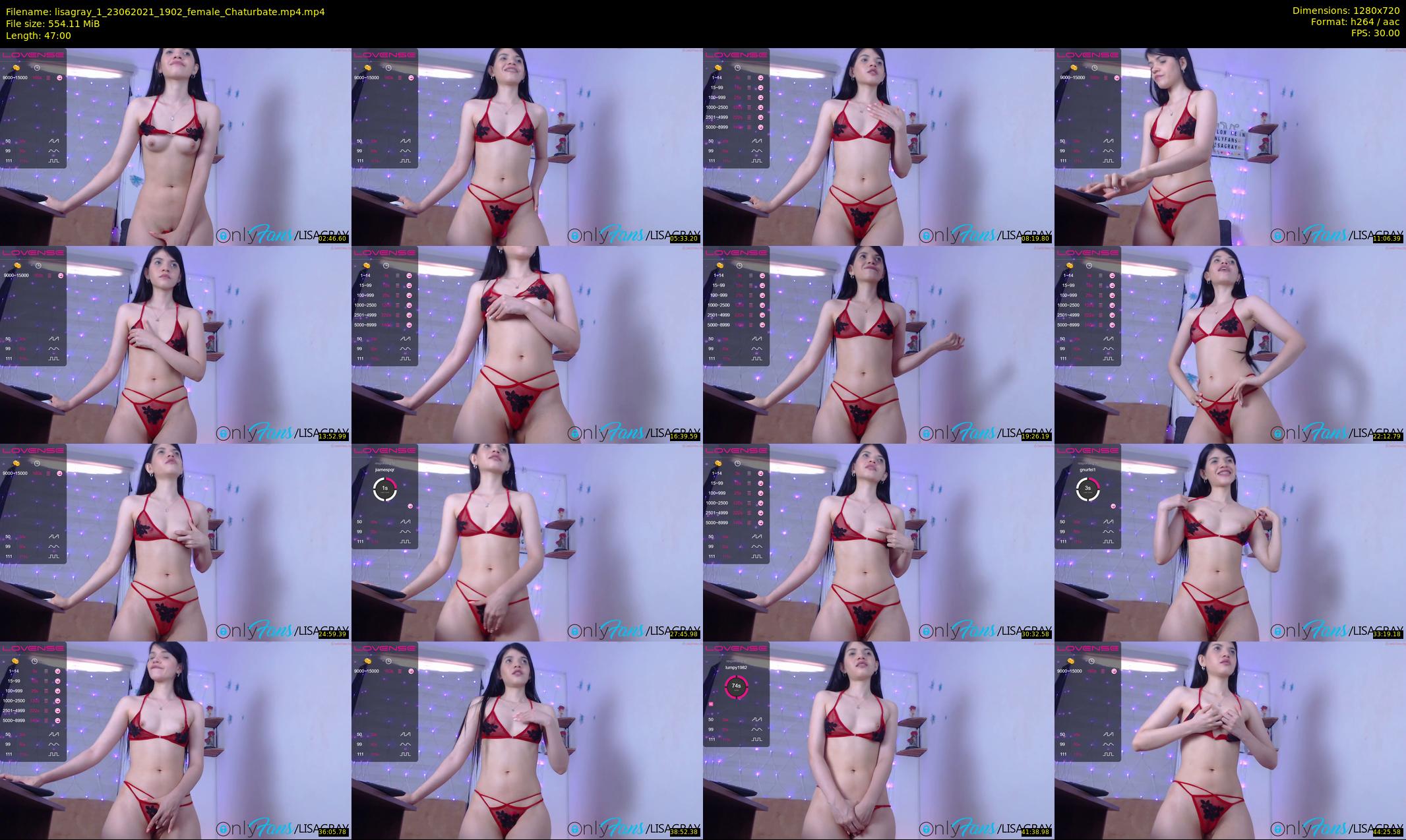 lisagray_1 — 47 minute Chaturbate female cam show recording, 720p, Jun 23, 2021