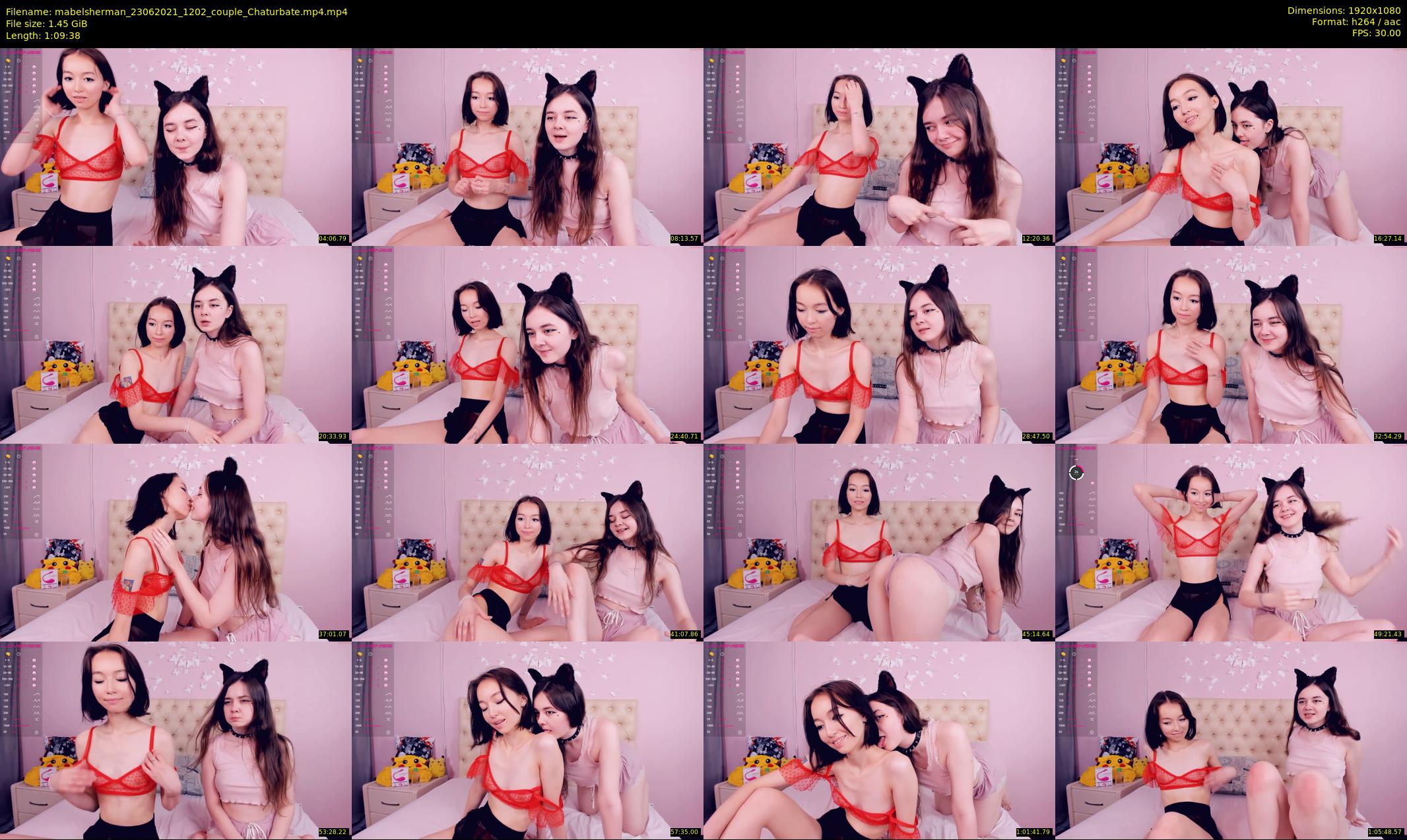 mabelsherman — 70 minute Chaturbate couple cam show recording, 1080p, Jun 23, 2021