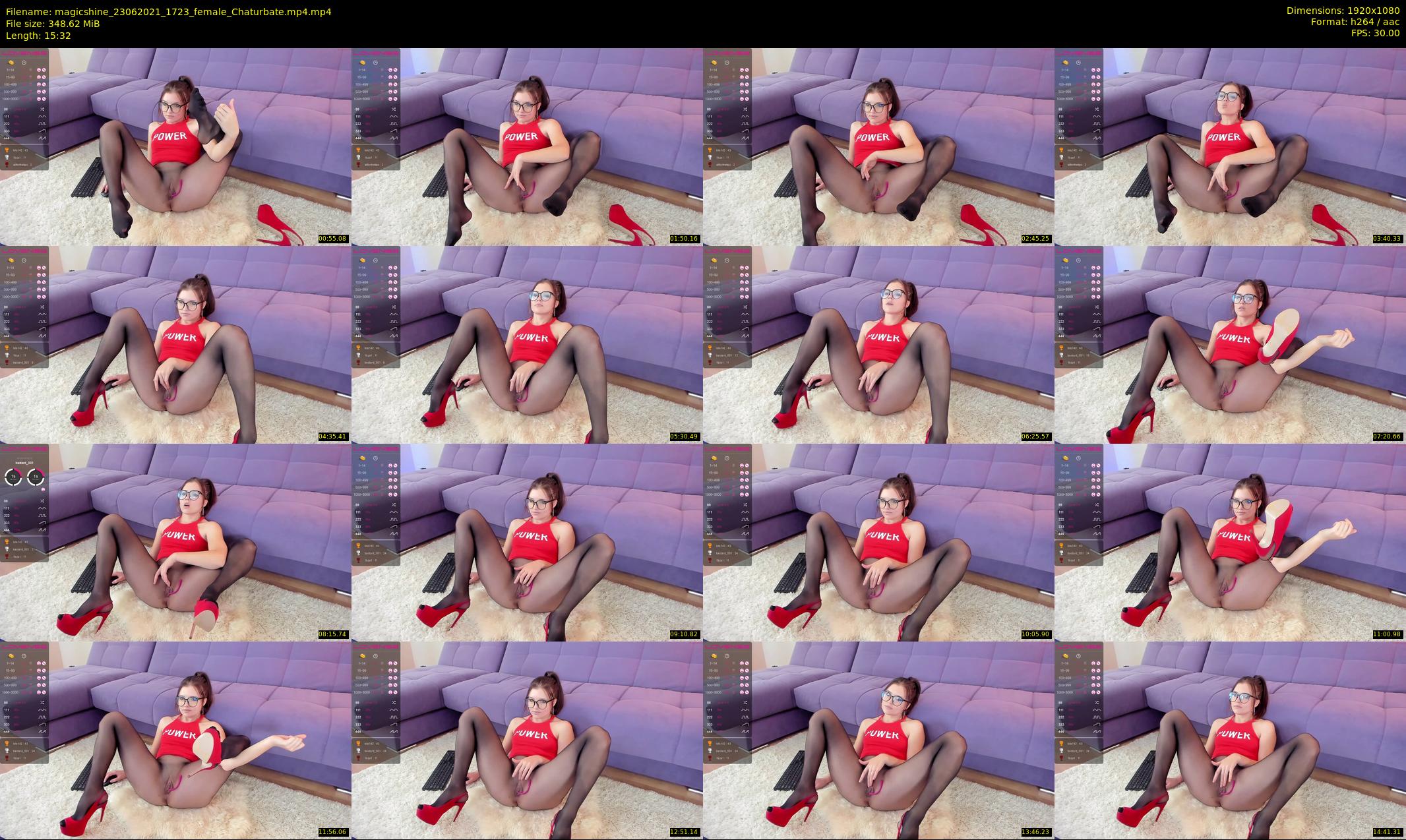 magicshine — 16 minute Chaturbate female cam show recording, 1080p, Jun 23, 2021