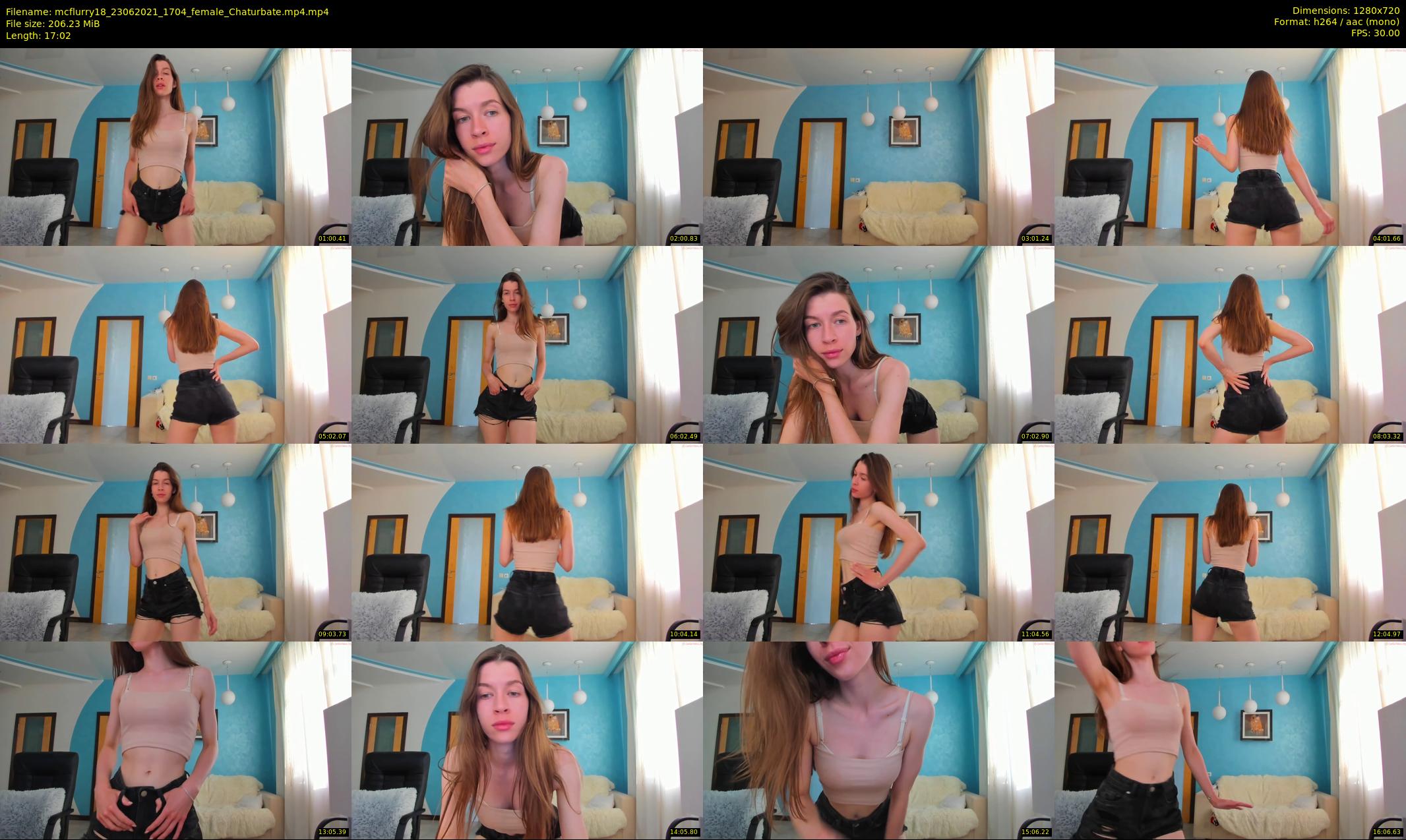 mcflurry18 — 18 minute Chaturbate female cam show recording, 720p, Jun 23, 2021