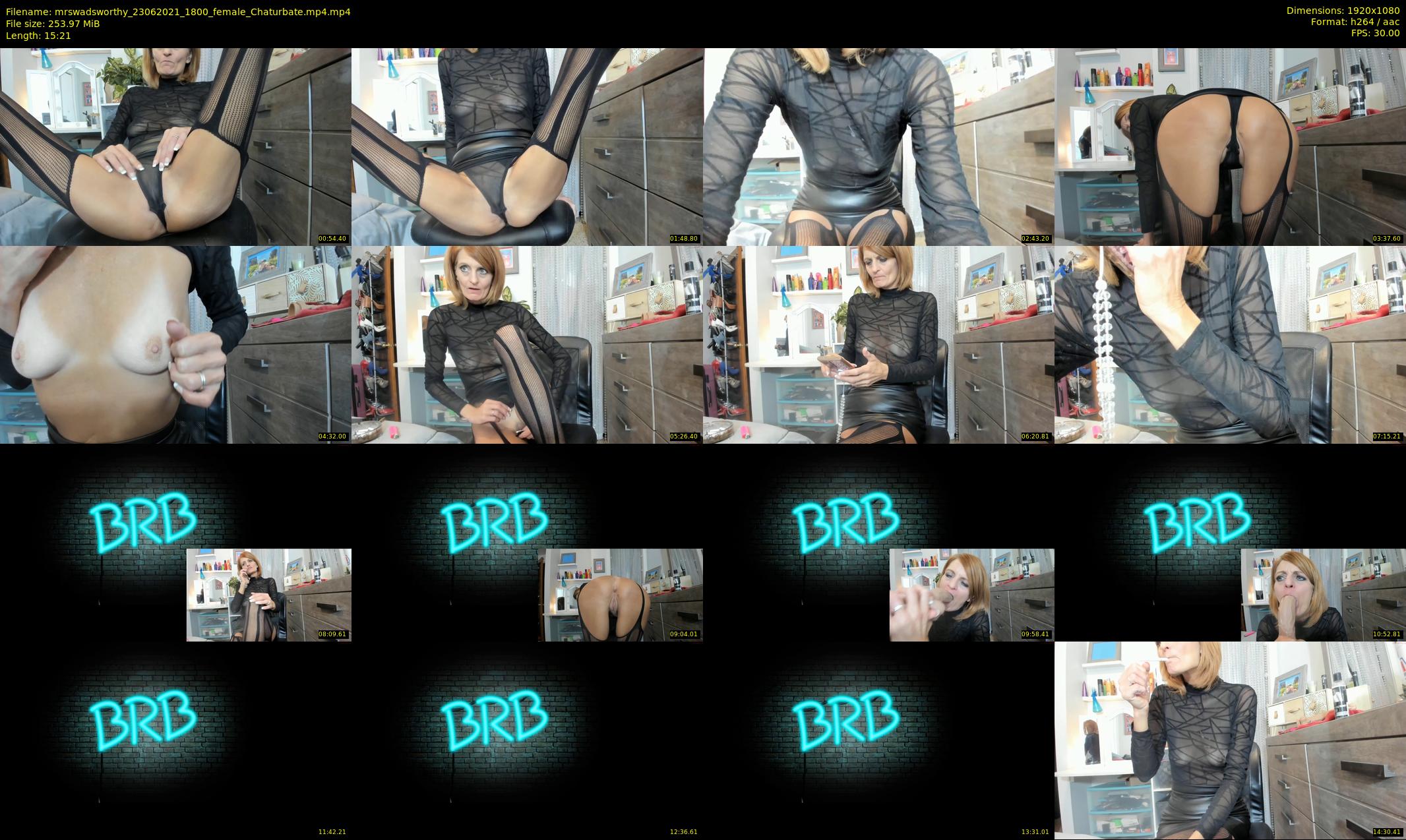 mrswadsworthy — 16 minute Chaturbate female cam show recording, 1080p, Jun 23, 2021