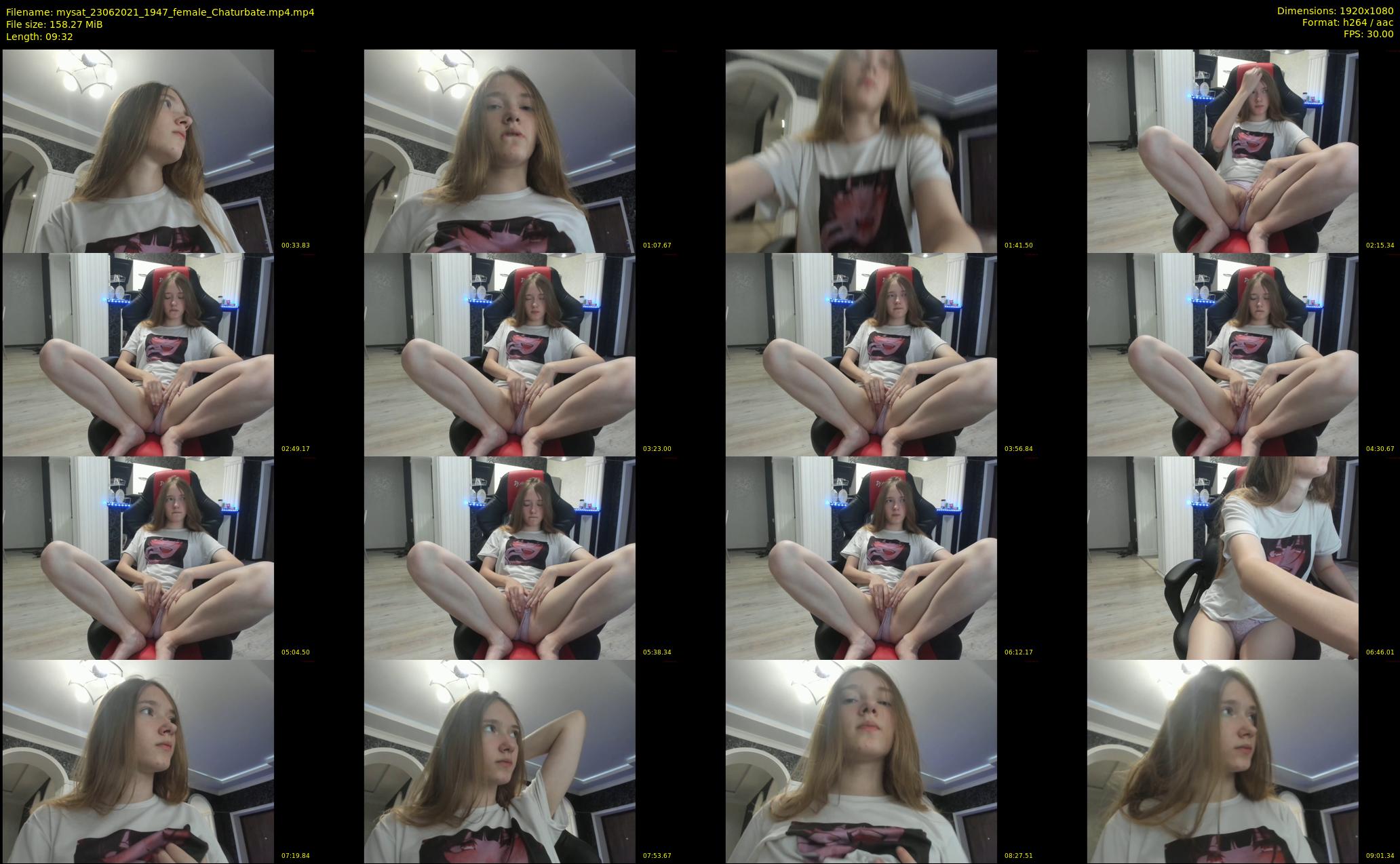 mysat — 10 minute Chaturbate female cam show recording, 1080p, Jun 23, 2021