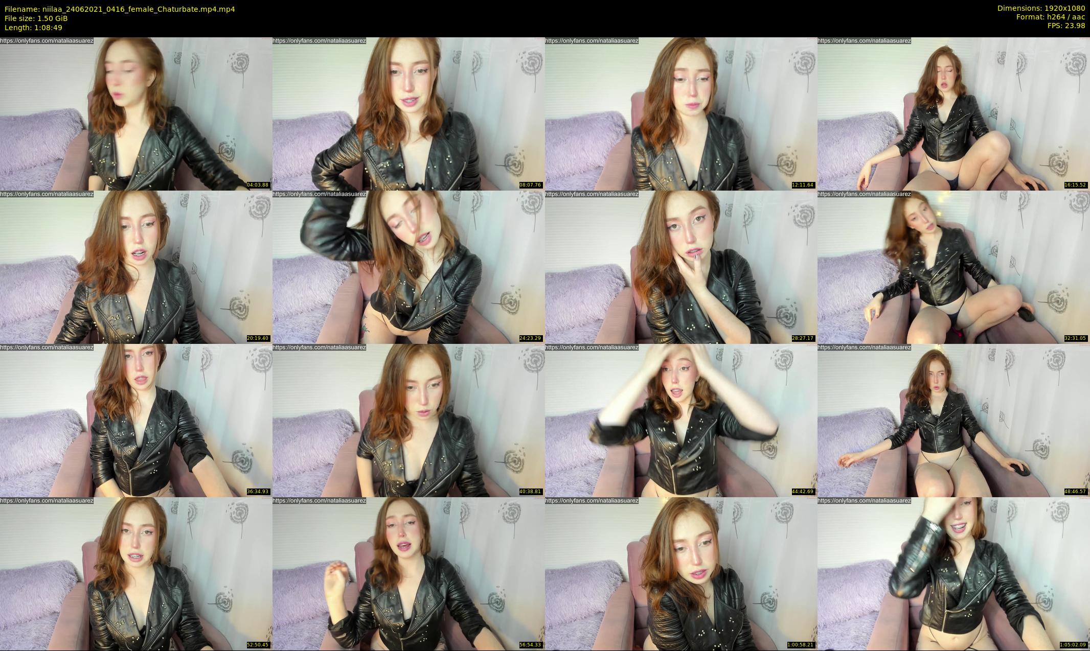 niilaa — 69 minute Chaturbate female cam show recording, 1080p, Jun 24, 2021