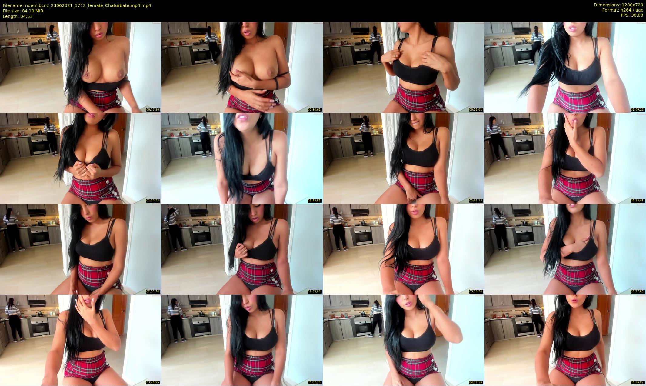 noemibcnz — 5 minute Chaturbate couple cam show recording, 720p, Jun 23, 2021
