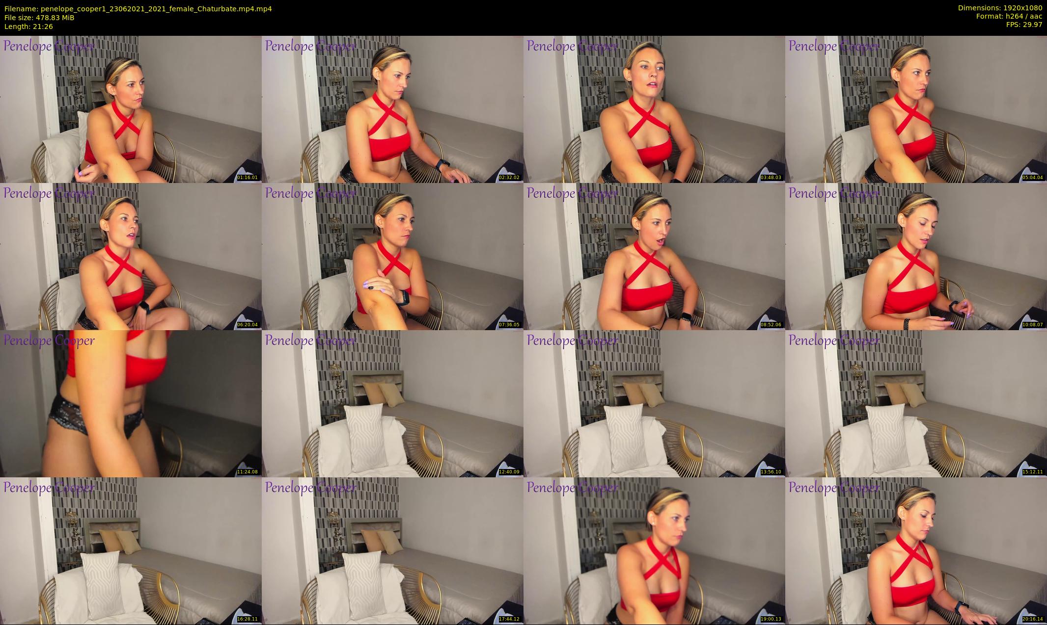 penelope_cooper1 — 22 minute Chaturbate female cam show recording, 1080p, Jun 23, 2021