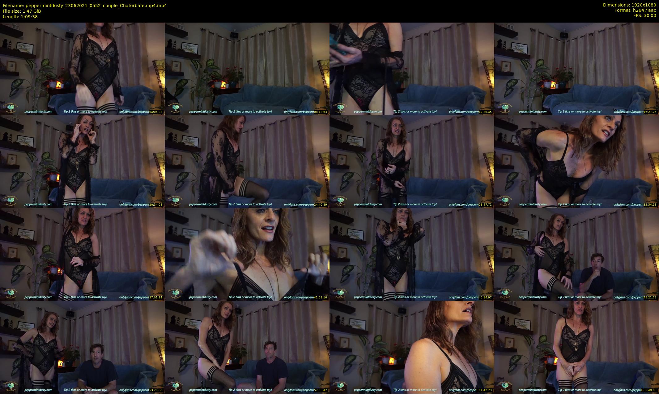 peppermintdusty — 70 minute Chaturbate couple cam show recording, 1080p, Jun 23, 2021