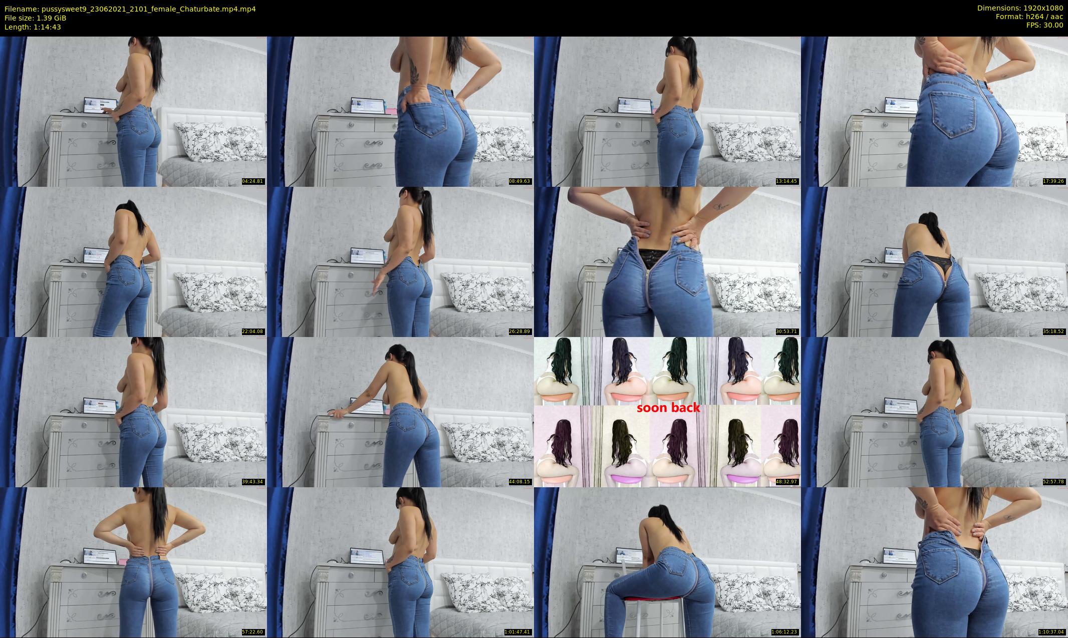 pussysweet9 — 75 minute Chaturbate female cam show recording, 1080p, Jun 23, 2021