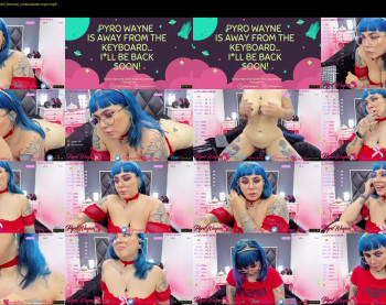pyrowayne — 74 minute Chaturbate female cam show recording, 1080p, Jun 24, 2021
