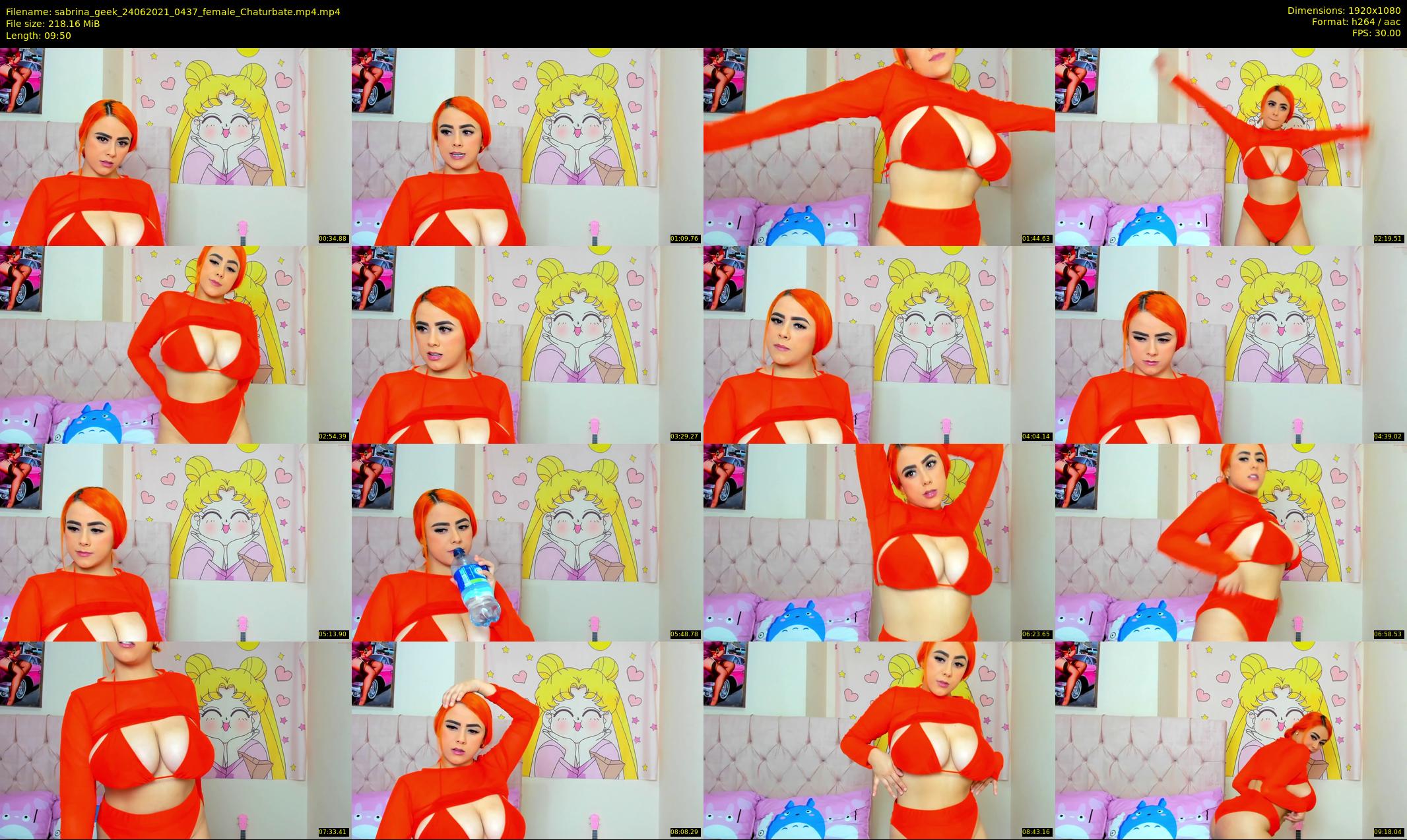 sabrina_geek — 10 minute Chaturbate female cam show recording, 1080p, Jun 24, 2021