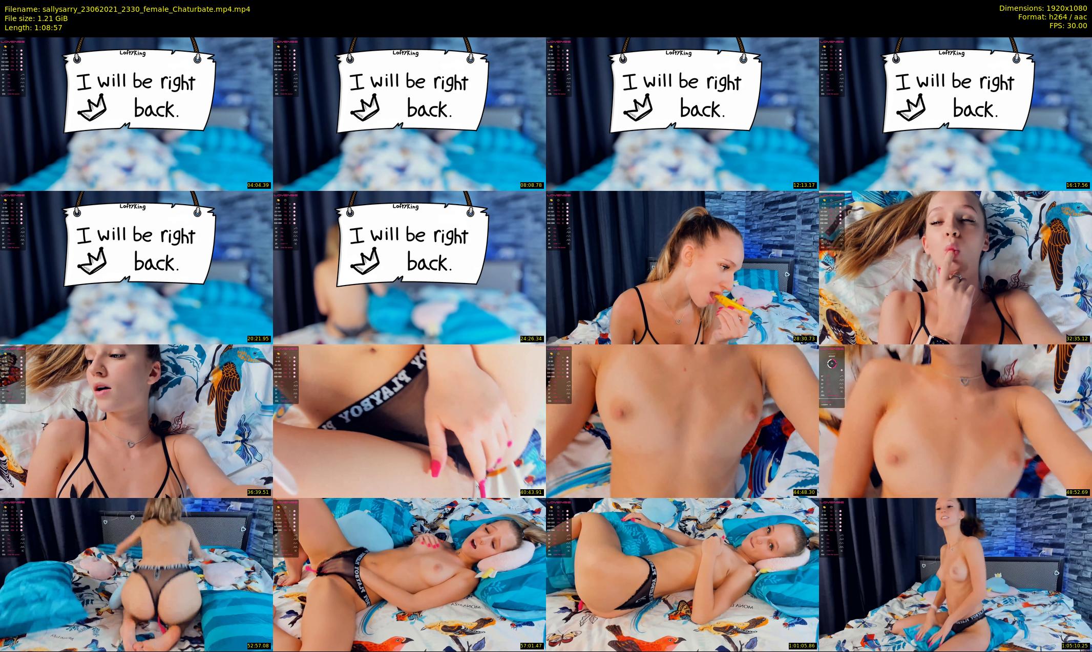 sallysarry — 69 minute Chaturbate couple cam show recording, 1080p, Jun 23, 2021
